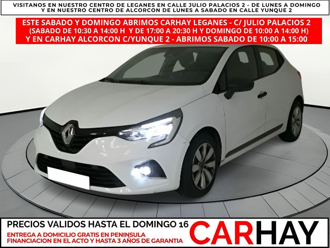 RENAULT Clio (BUSINESS BLUE DCI 63 KW (85CV)) en Madrid
