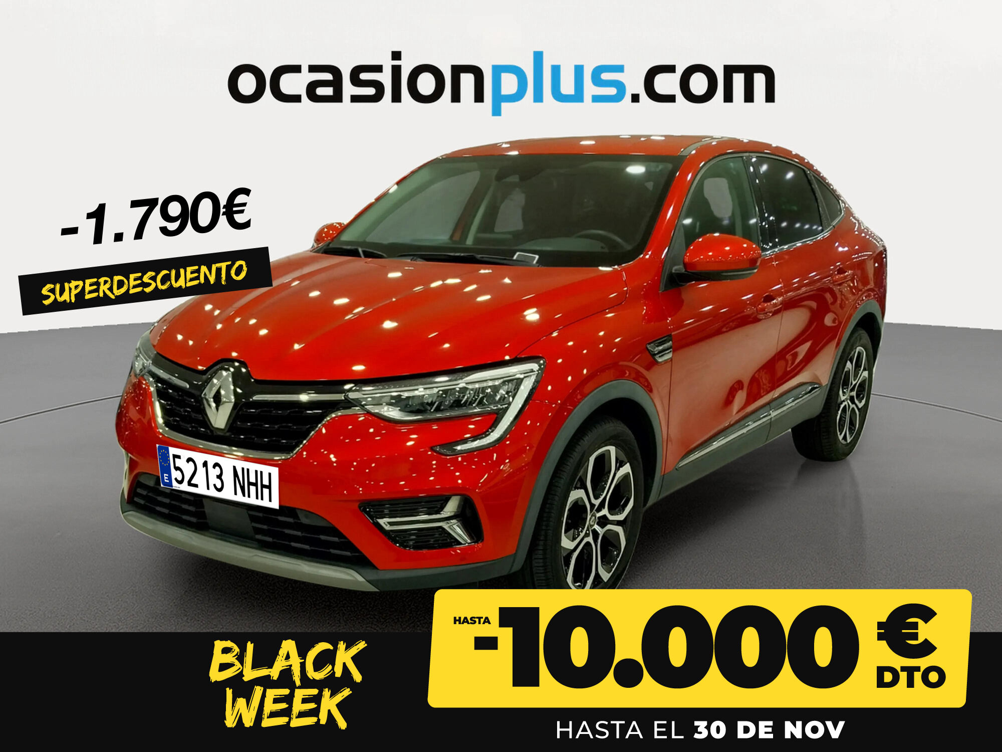 RENAULT Arkana (Techno TCe 140 Mild hybrid EDC 103 kW (140 CV)) en Madrid