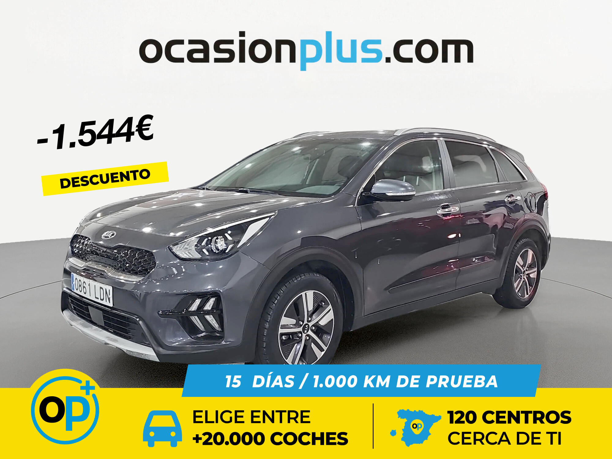 KIA Niro (1.6 GDi HEV Híbrido Drive 104 kW (141 CV)) en Madrid