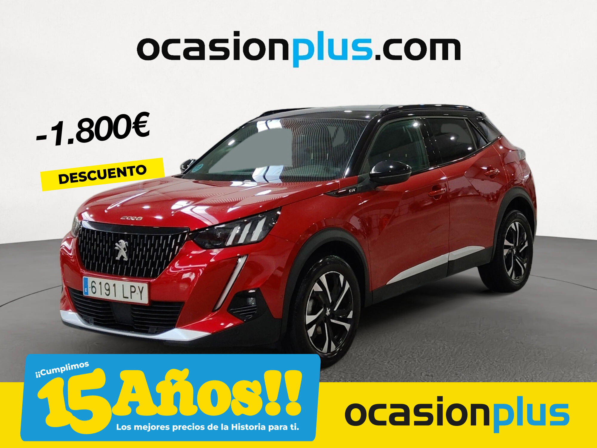 PEUGEOT 2008 (PureTech 130 S&S GT EAT8 96 kW (130 CV)) en Madrid
