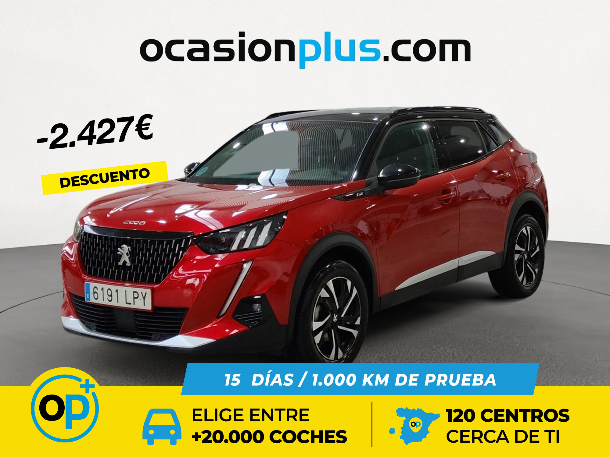 PEUGEOT 2008 (PureTech 130 S&S GT EAT8 96 kW (130 CV)) en Madrid