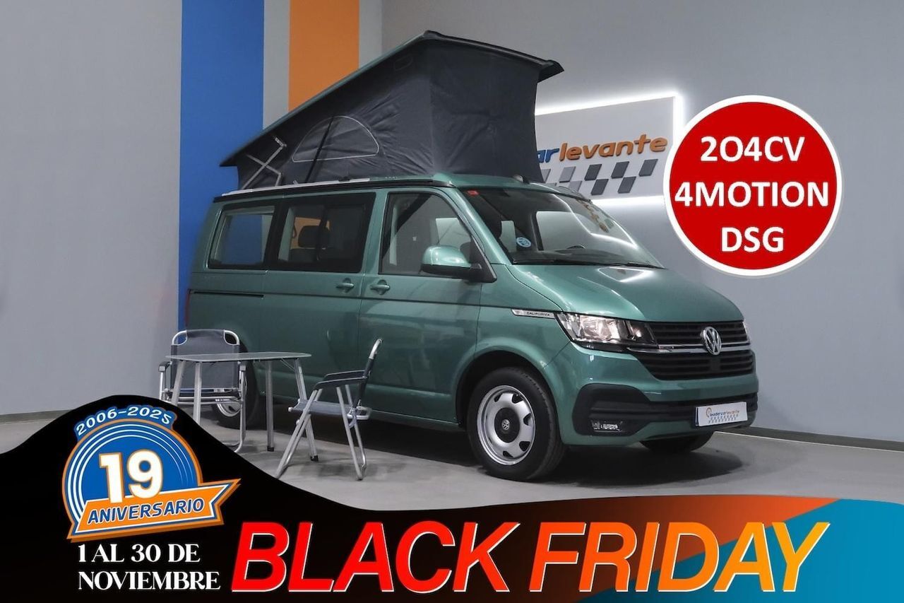 VOLKSWAGEN California (2.0 TDI BMT BEACH TOUR 4M DSG 204CV) en Valencia