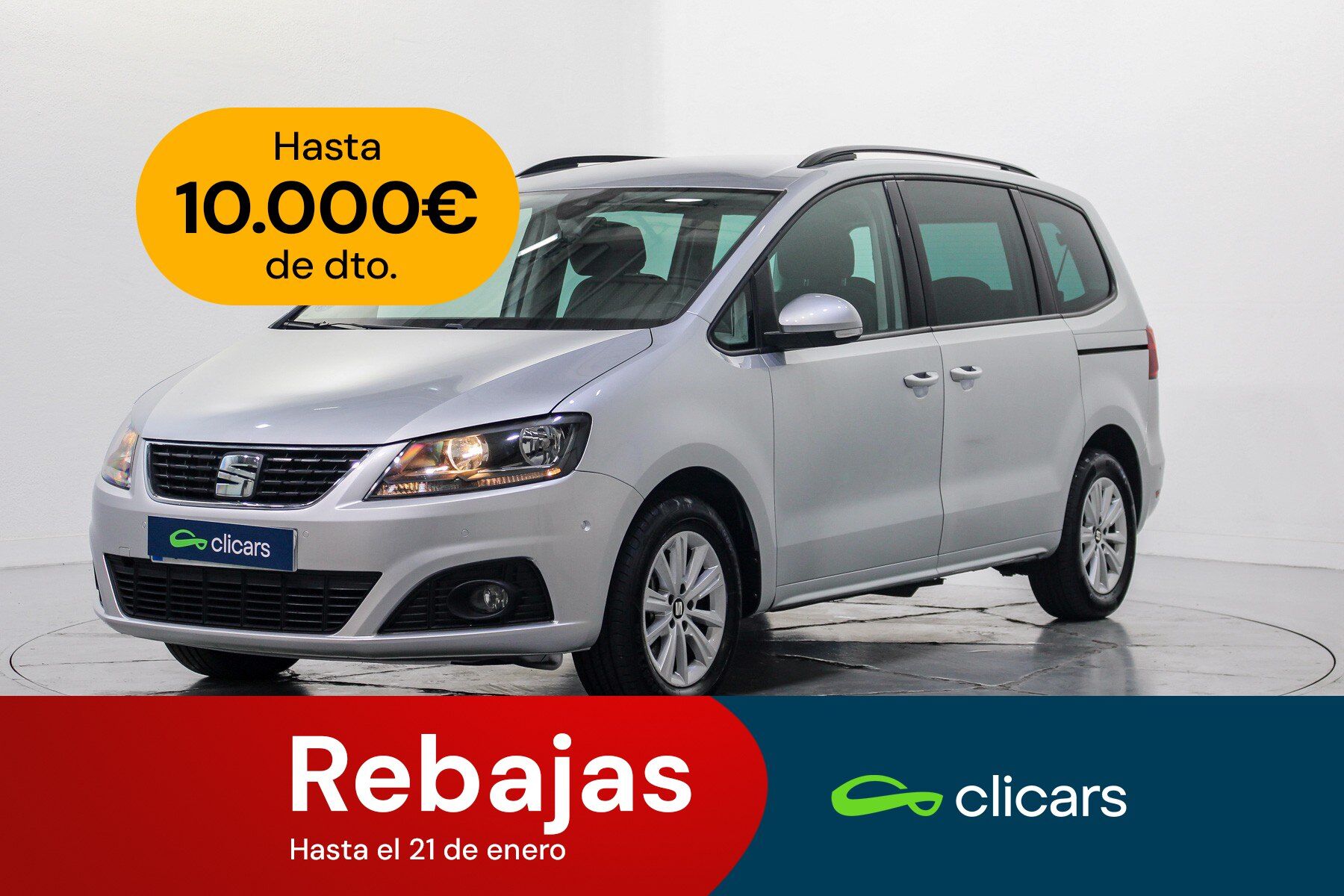 SEAT Alhambra (Alhambra 1.4 TSI S&S Style DSG 7 plazas) en Madrid