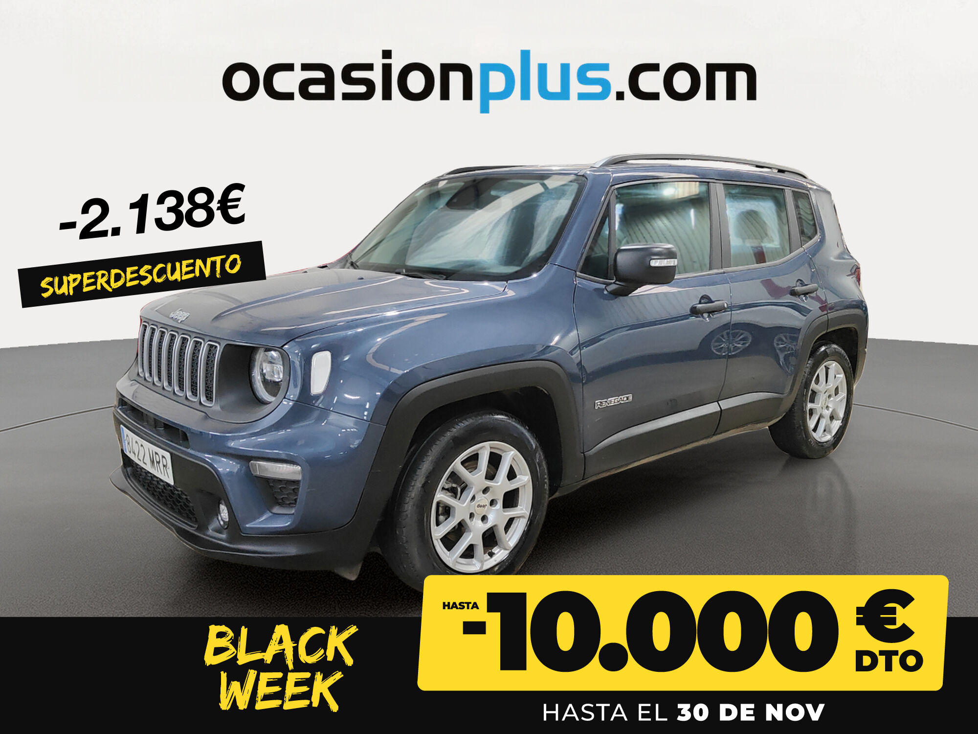 JEEP Renegade (eHybrid 1.5 Limited ATX 96 kW (130 CV)) en Madrid