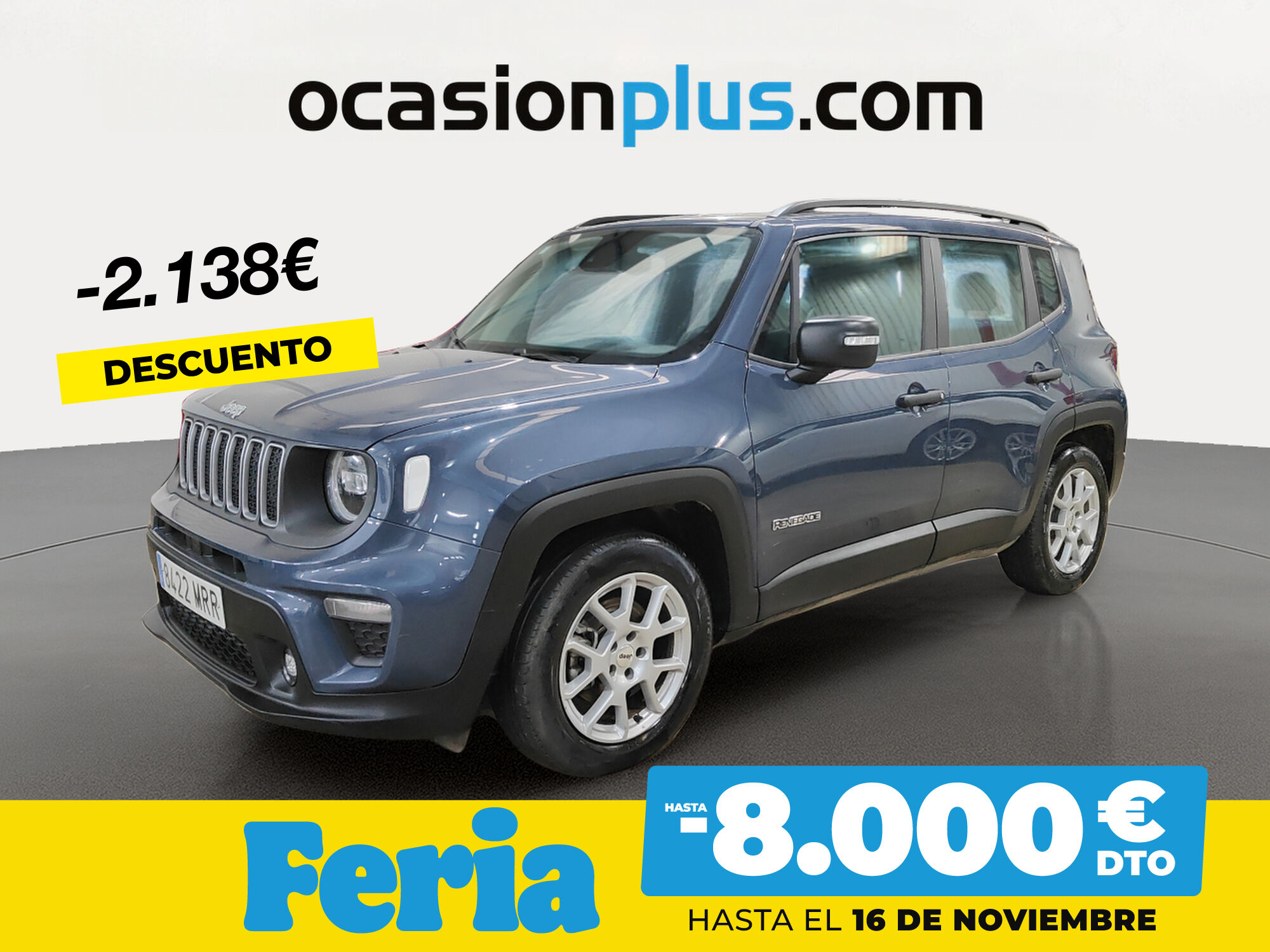 JEEP Renegade (eHybrid 1.5 Limited ATX 96 kW (130 CV)) en Madrid