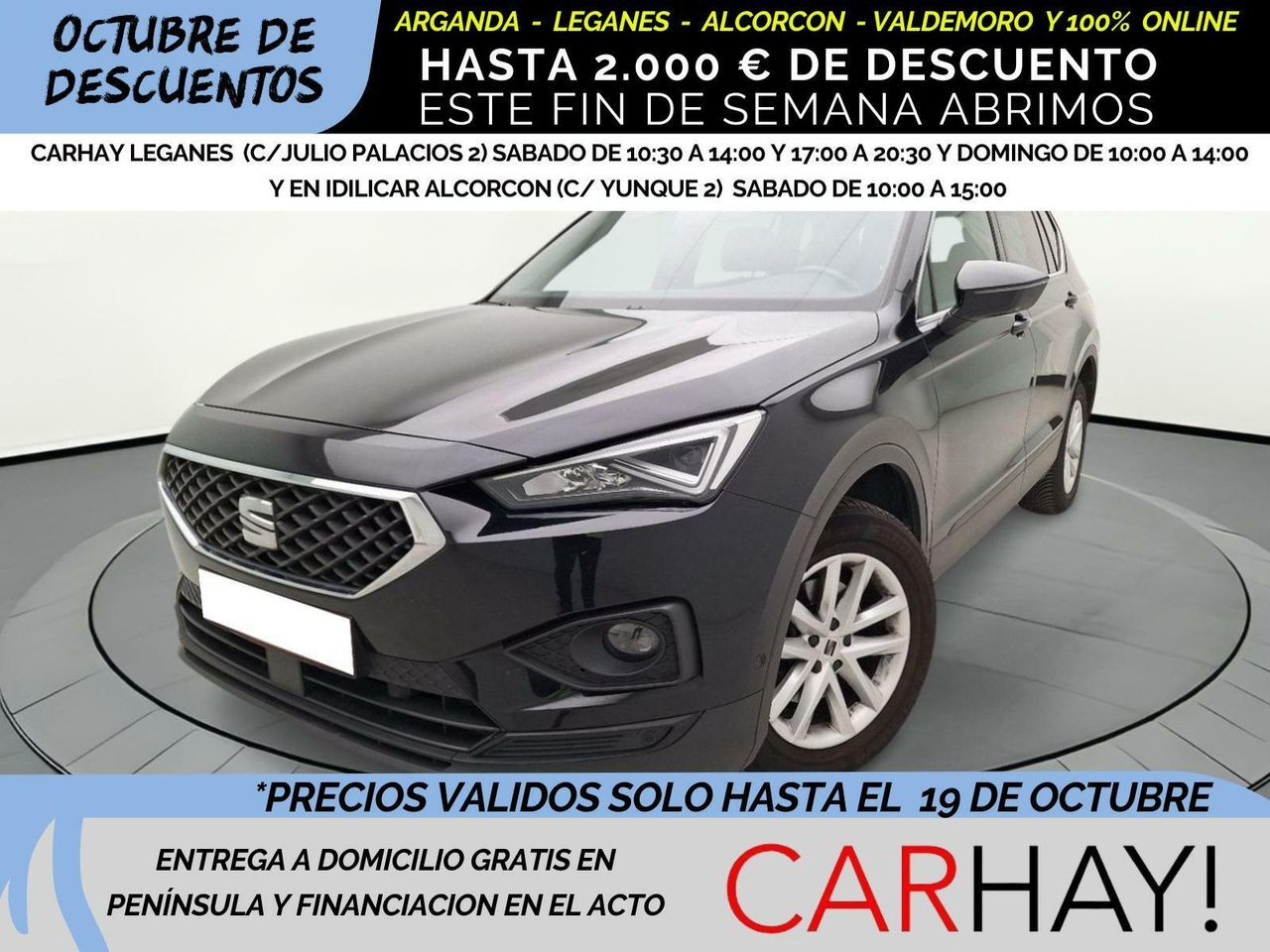 SEAT Tarraco (2.0 TDI 110KW MOVE 5D) en Madrid