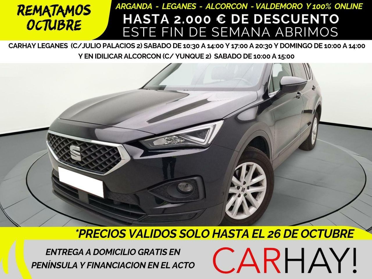 SEAT Tarraco (2.0 TDI 110KW MOVE 5D) en Madrid