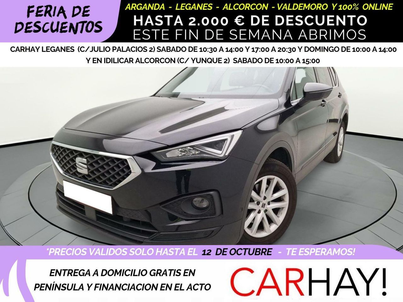 SEAT Tarraco (2.0 TDI 110KW MOVE 5D) en Madrid
