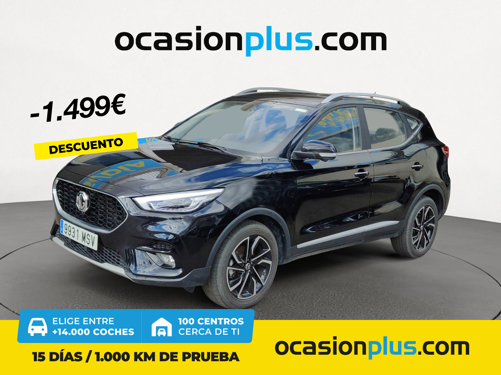 MG ZS (1.5 Luxury 78 kW (106 CV)) en Madrid