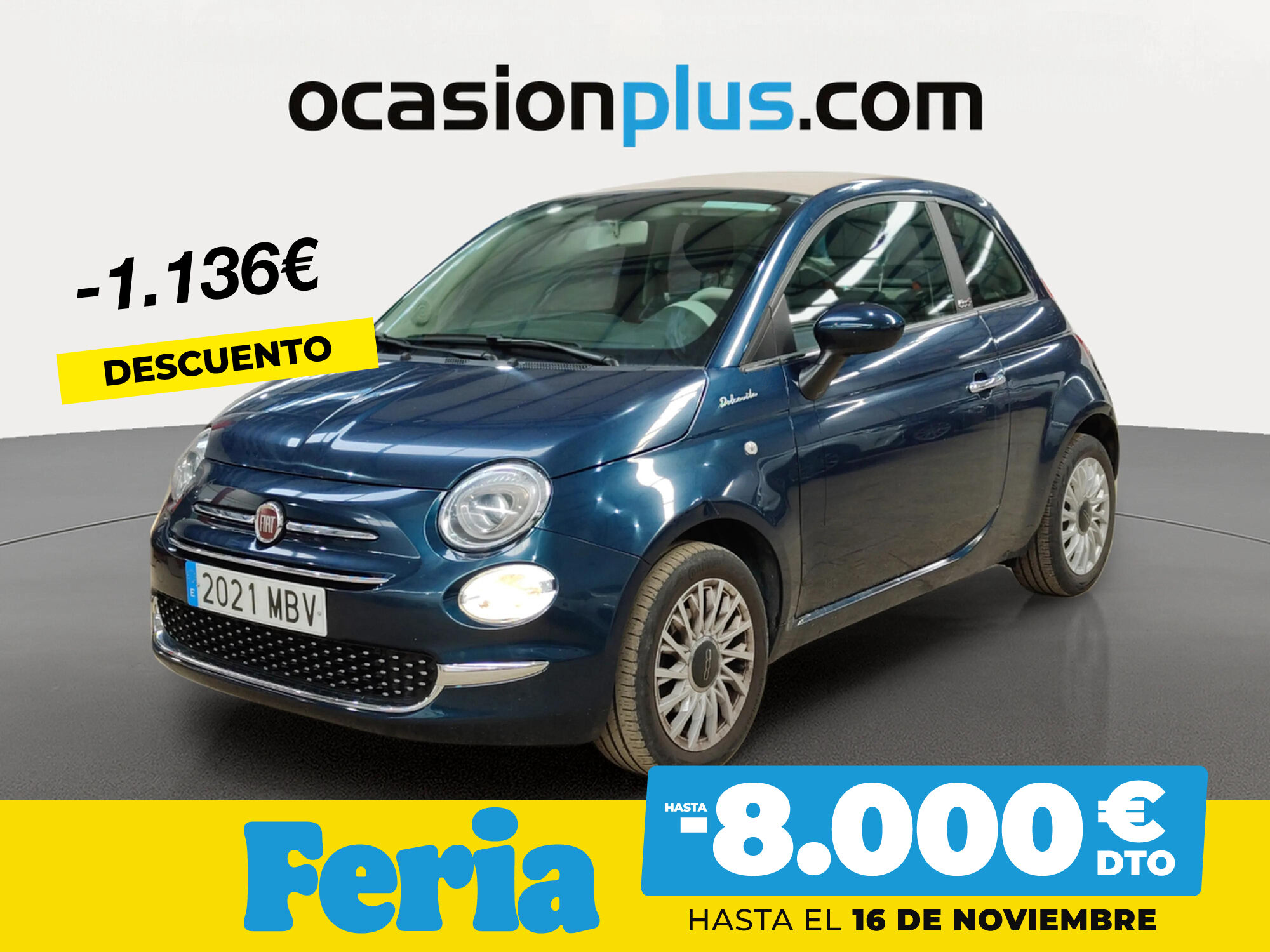 FIAT 500 (1.0 Hybrid Dolcevita 51 kW (70 CV)) en Madrid