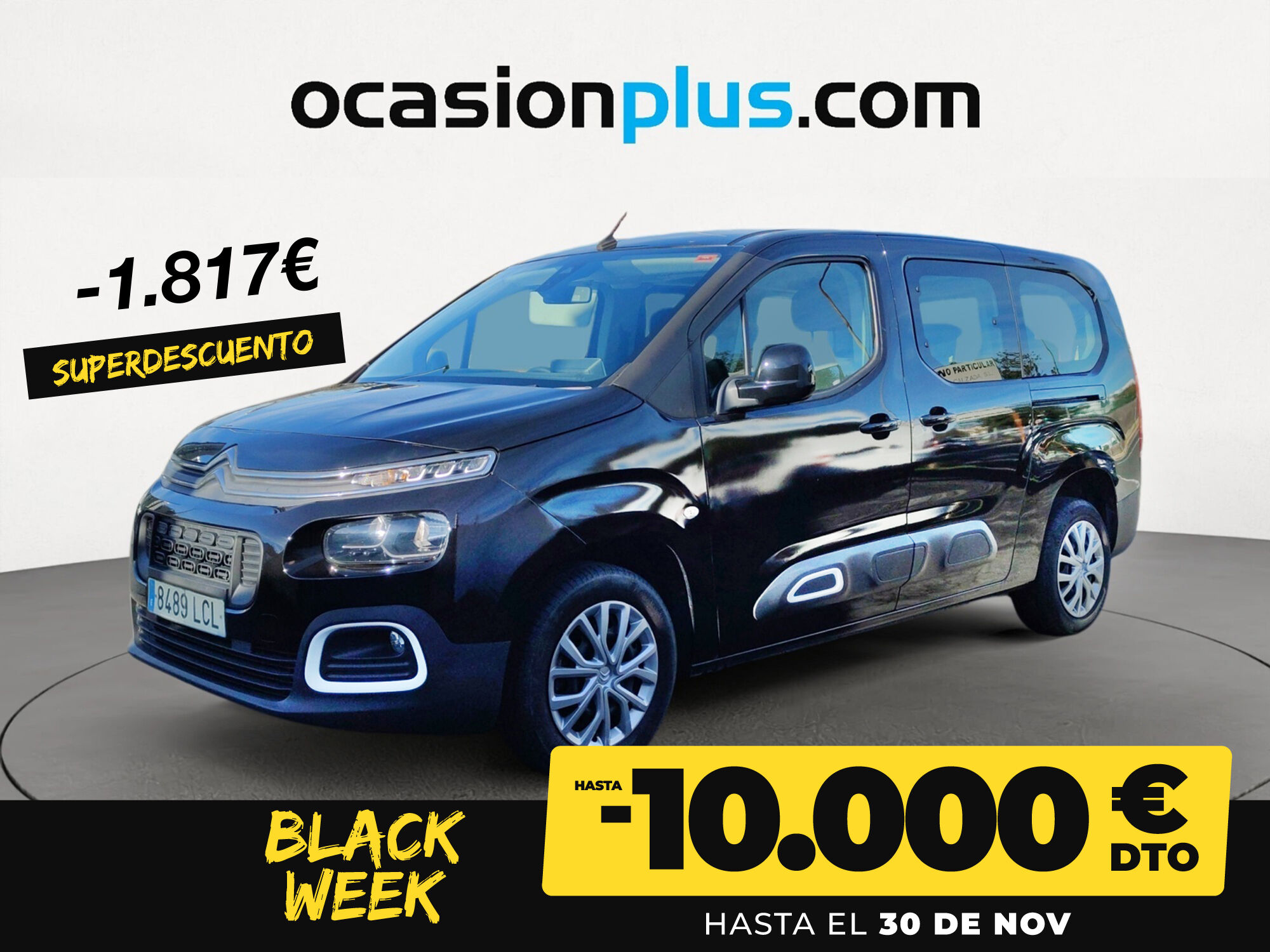 CITROEN Berlingo (Combi BlueHDi 100 Talla XL Feel 75 kW (100 CV)) en Madrid