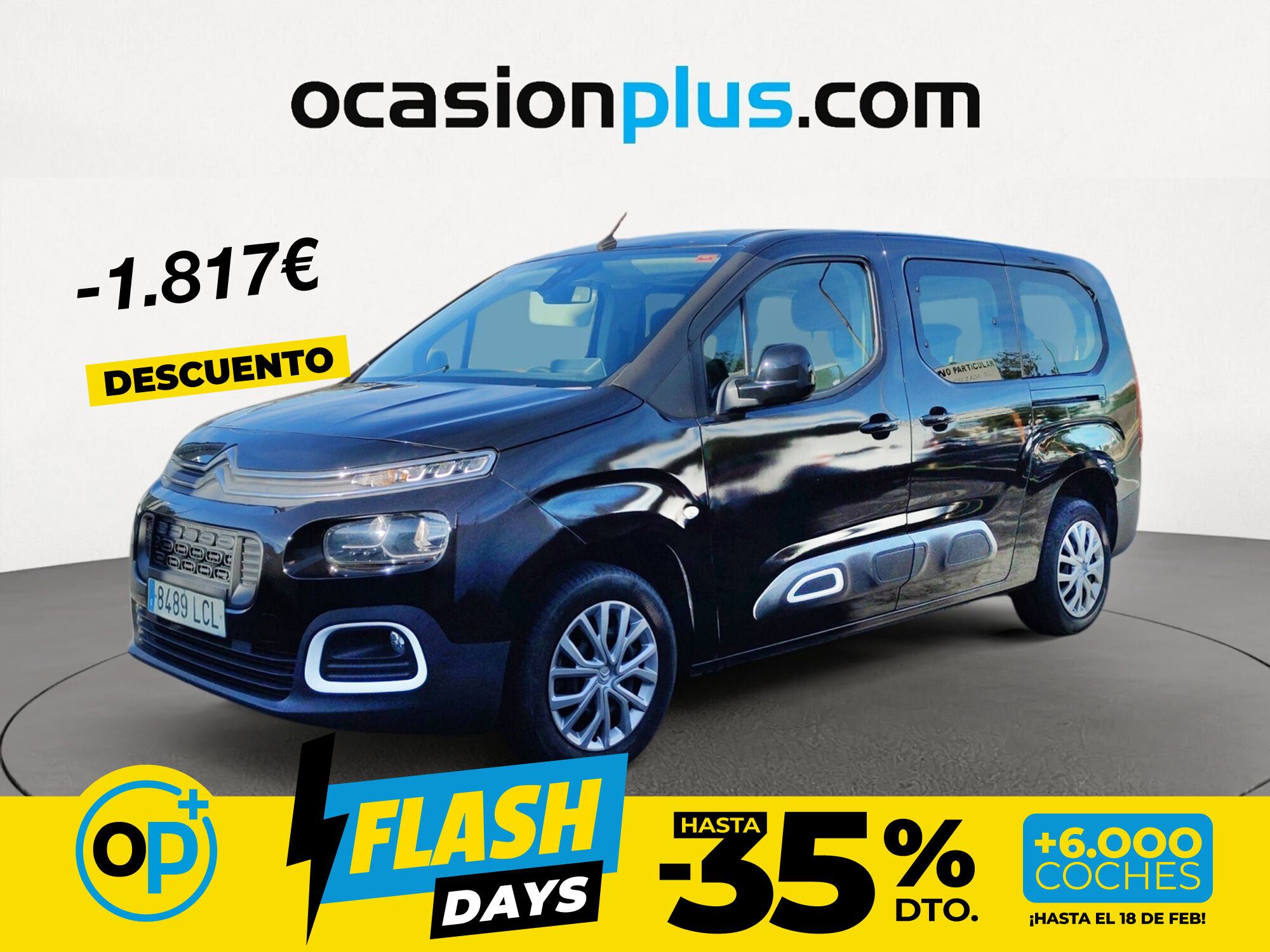 Foto del CITROEN Berlingo BlueHDi S&S Talla XL Feel 100