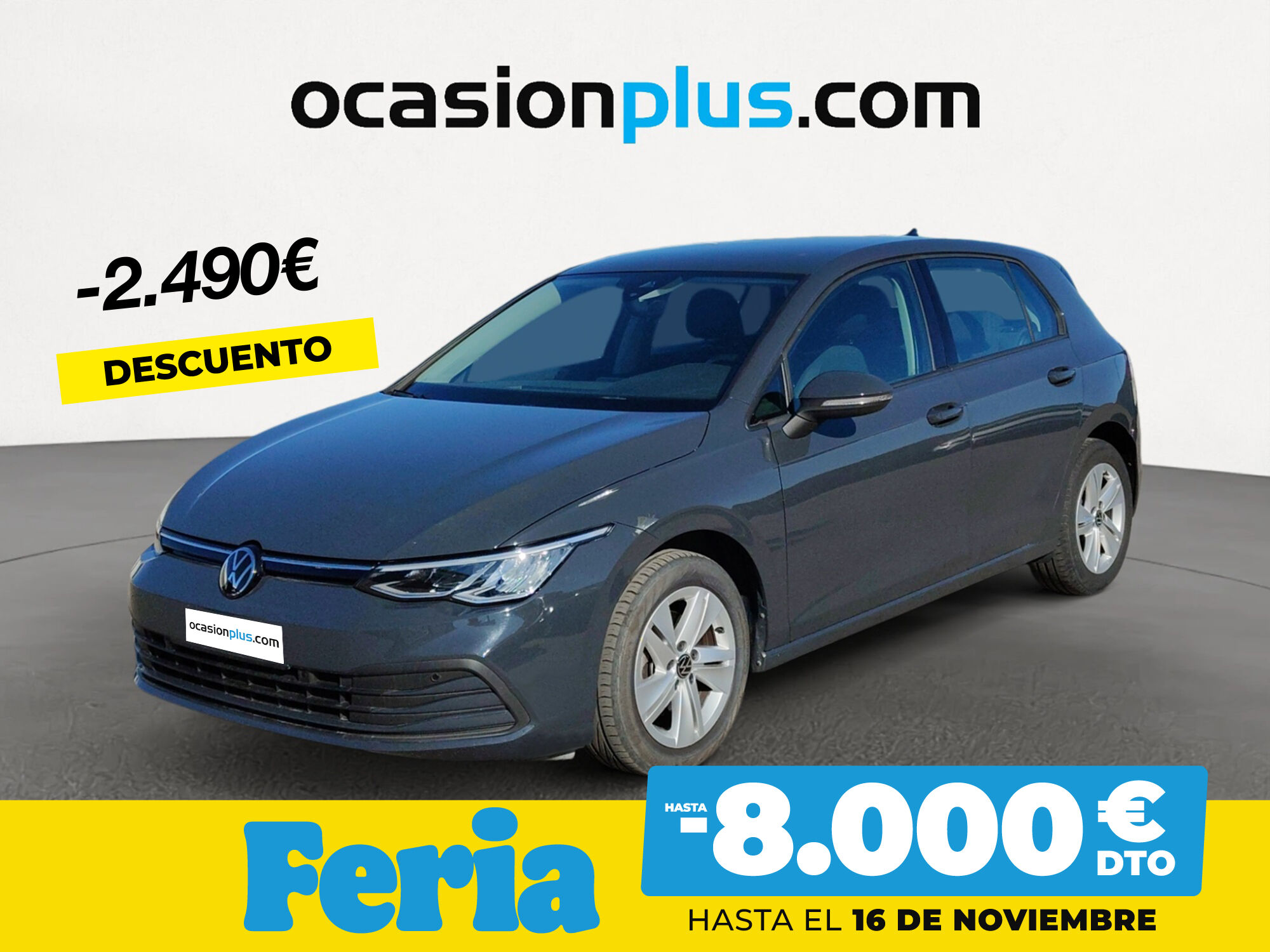 VOLKSWAGEN Golf (Life 1.0 eTSI 81 kW (110 CV) DSG) en Madrid