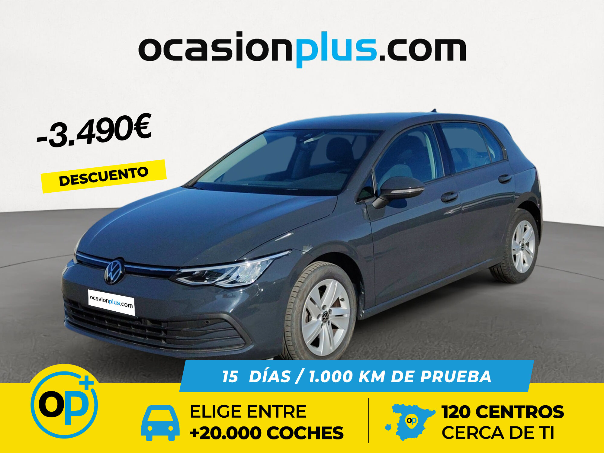 VOLKSWAGEN Golf (Life 1.0 eTSI 81 kW (110 CV) DSG) en Madrid