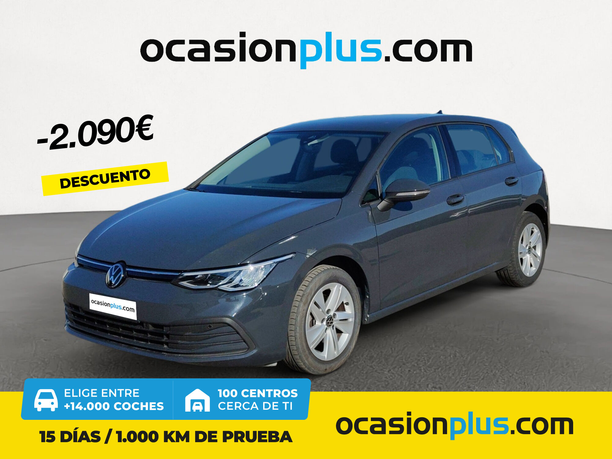 VOLKSWAGEN Golf (Life 1.0 eTSI 81 kW (110 CV) DSG) en Madrid