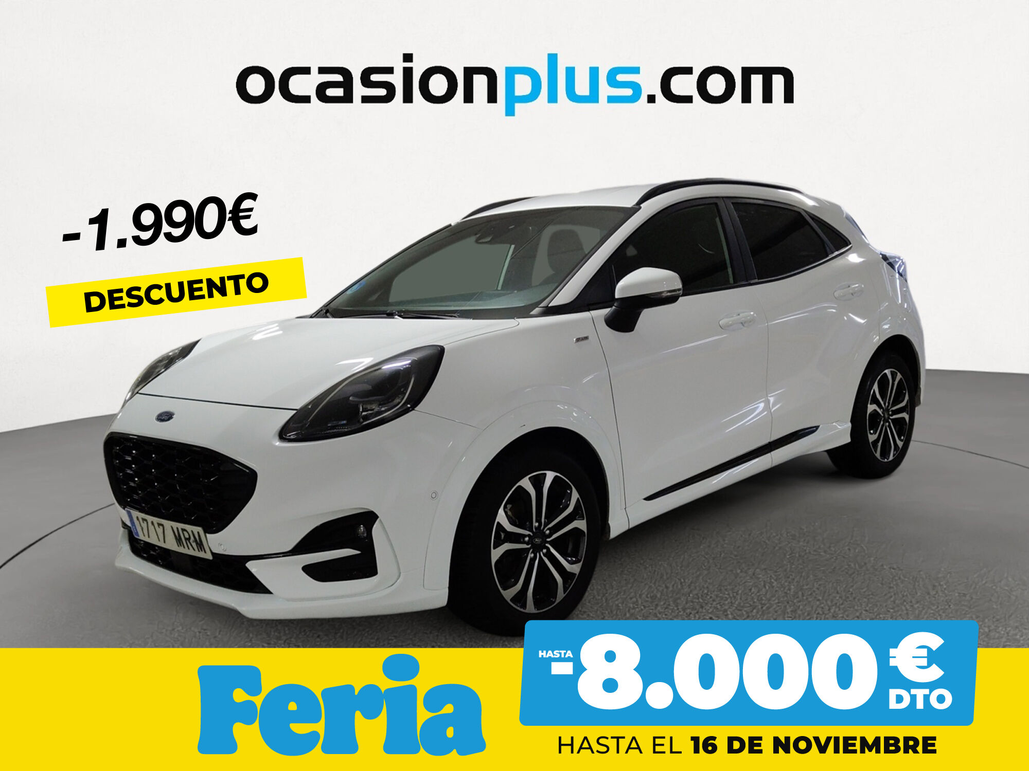 FORD Puma (1.0 EcoBoost MHEV ST-Line Design 92 kW (125 CV)) en Madrid