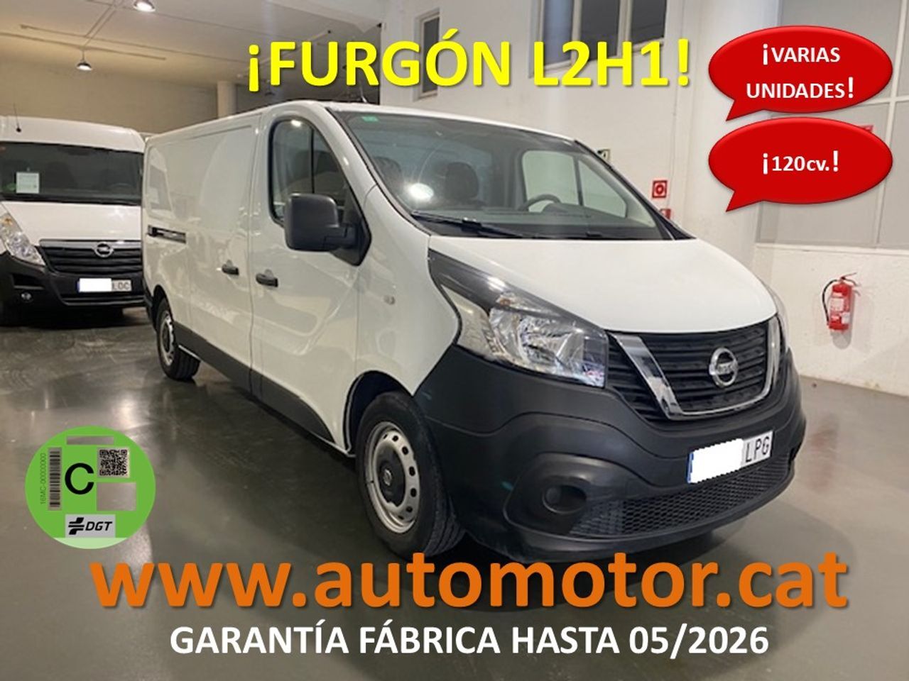 NISSAN NV300 (Furgón 2.0dCi L2H1 1.2T Comfort 120cv) en Barcelona