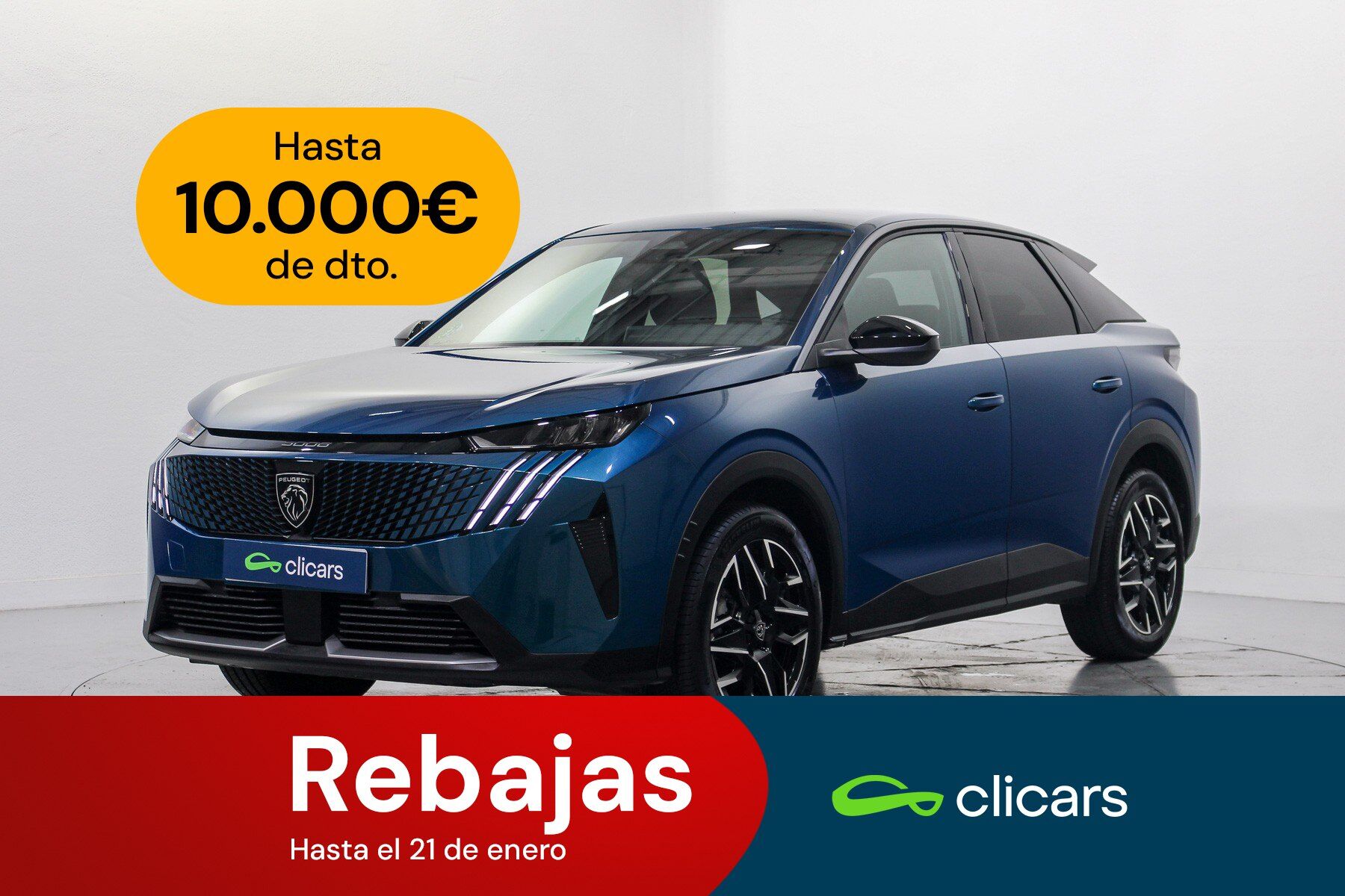 PEUGEOT 3008 (3008 Hybrid 136 Allure eDCS6) en Madrid