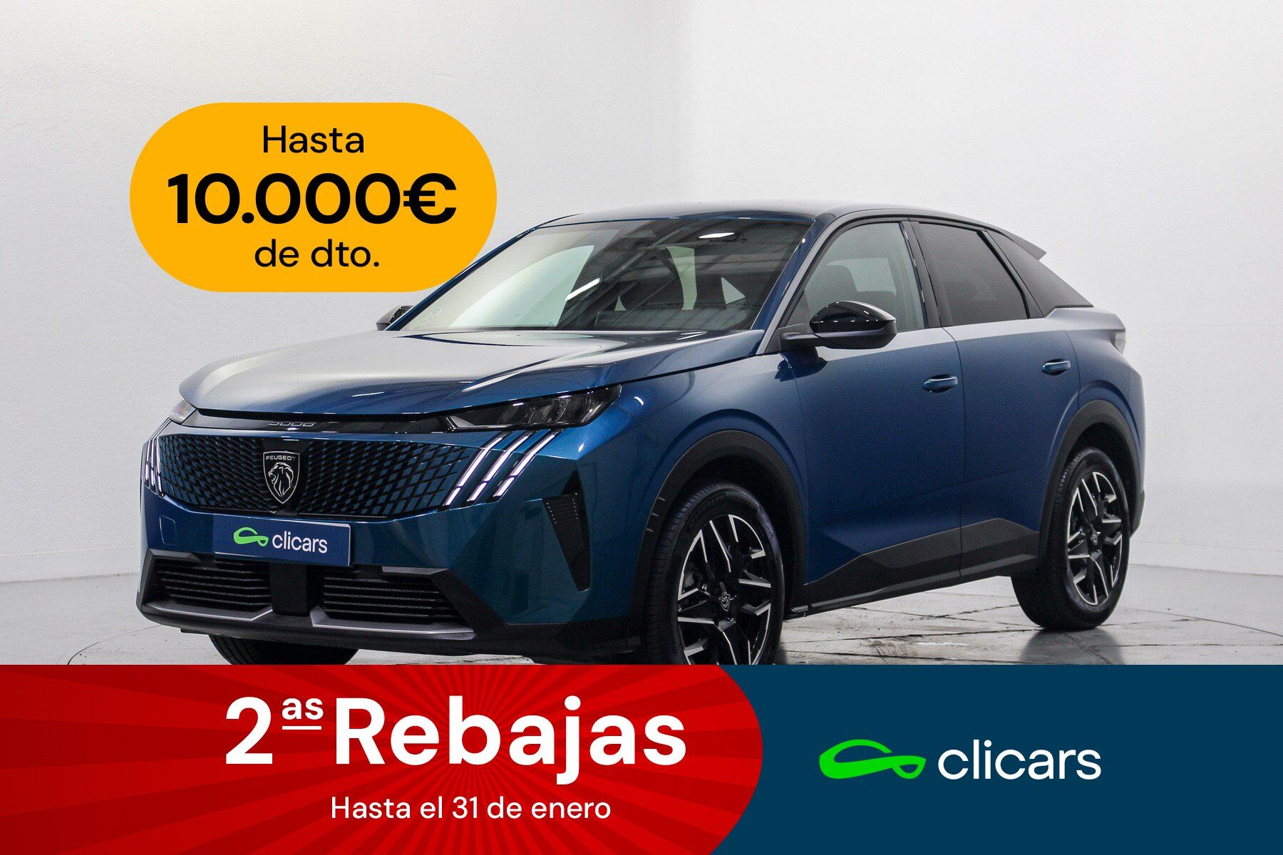 PEUGEOT 3008 (3008 Hybrid 136 Allure eDCS6) en Madrid