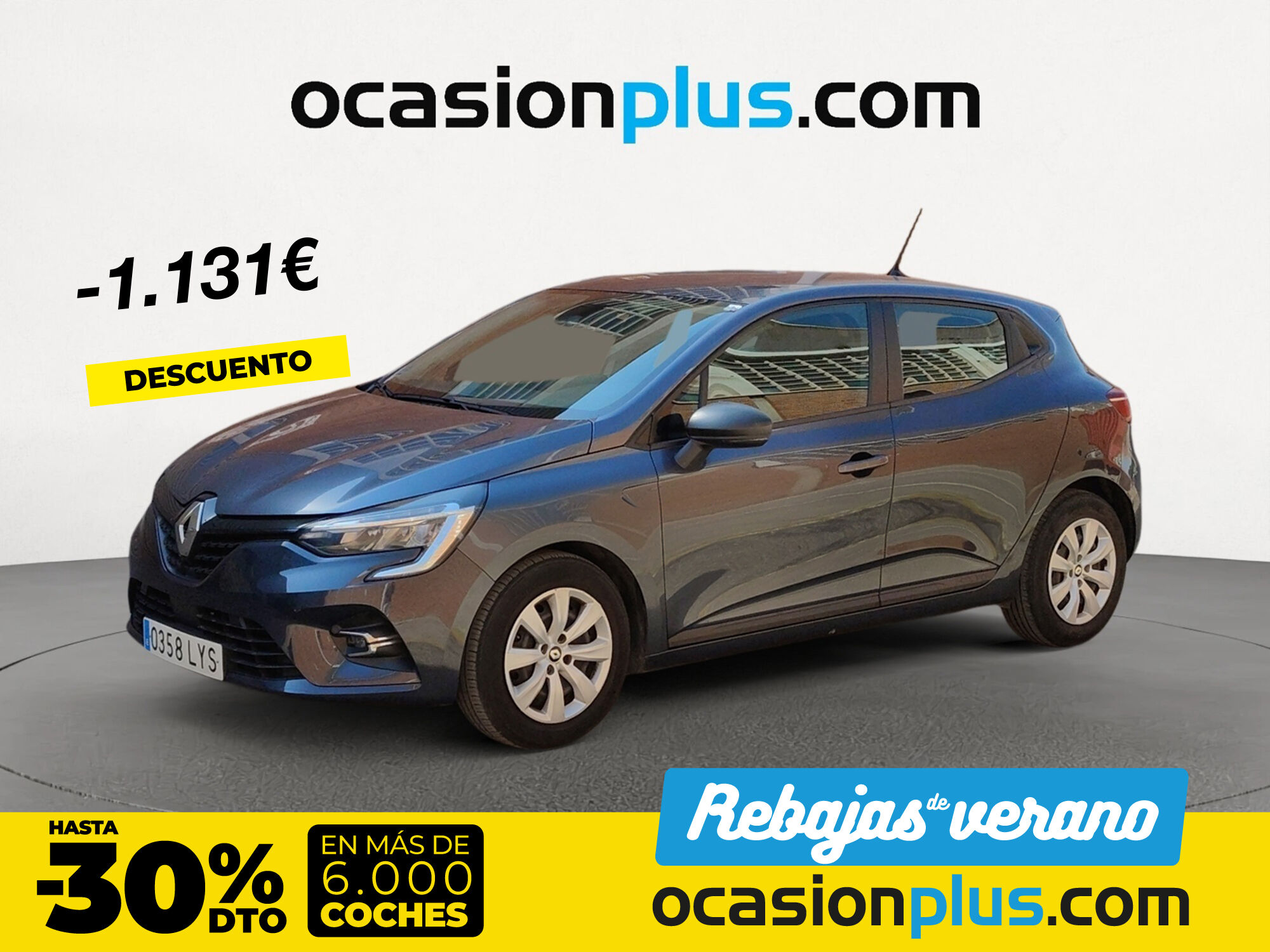 RENAULT Clio (Business TCe 66 kW (90 CV)) en Madrid