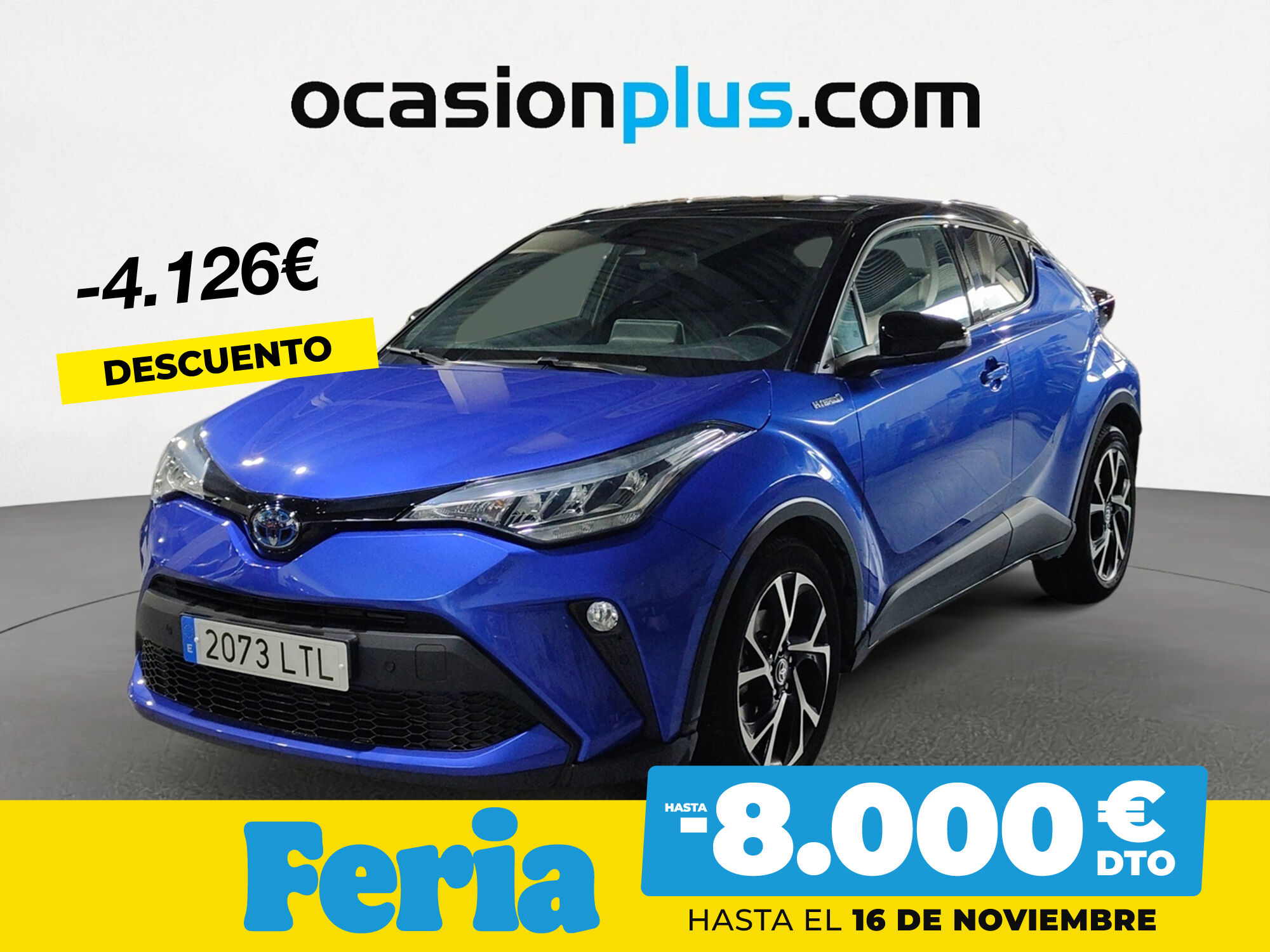 TOYOTA C-HR (1.8 125H Advance 90 kW (122 CV)) en Madrid