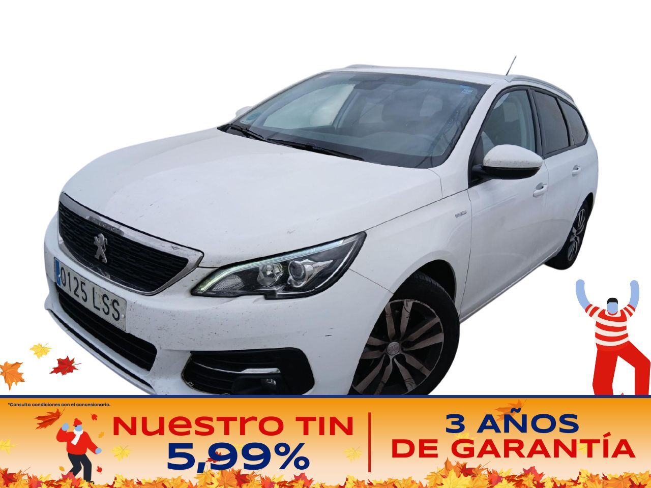 PEUGEOT 308 (SW Style BlueHDi 130 S&S) en Madrid