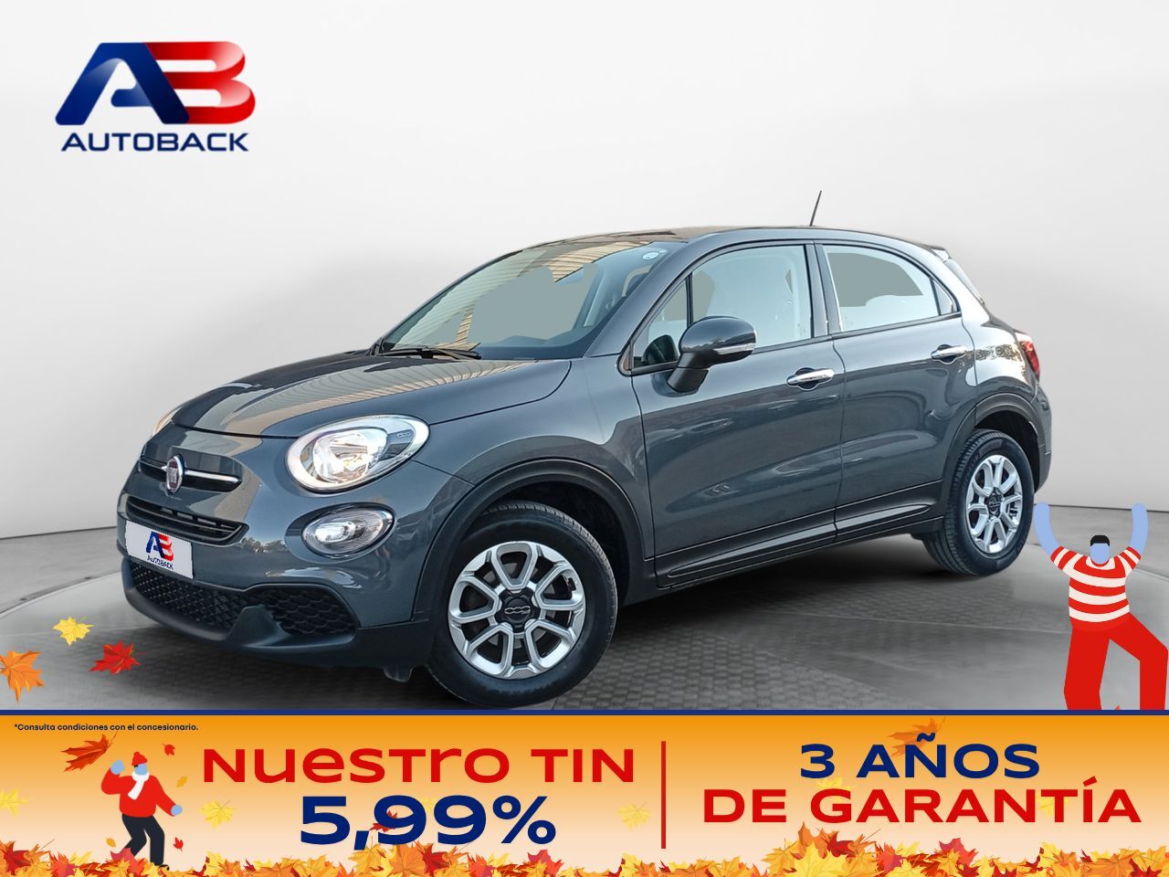 FIAT 500X (Cult 1.3 MultiJet 70KW (95 CV) S&S) en Madrid