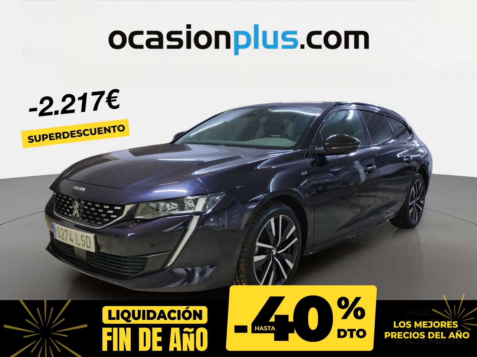 PEUGEOT 508 (BlueHDi 130 S&S GT EAT8 96 kW (130 CV)) en Madrid