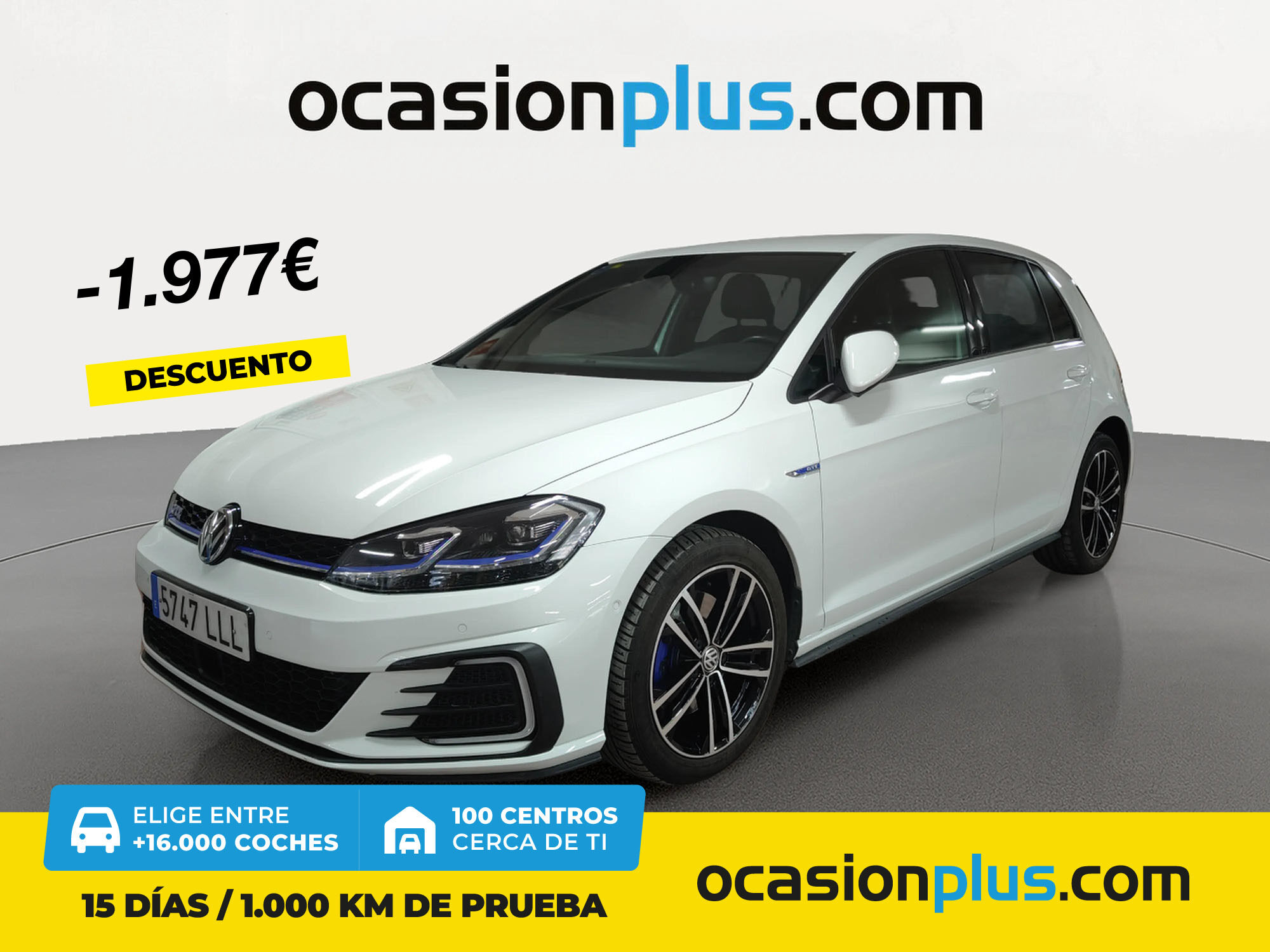 VOLKSWAGEN Golf (GTE 1.4 TSI e-Power 150 kW (204 CV) DSG) en Madrid
