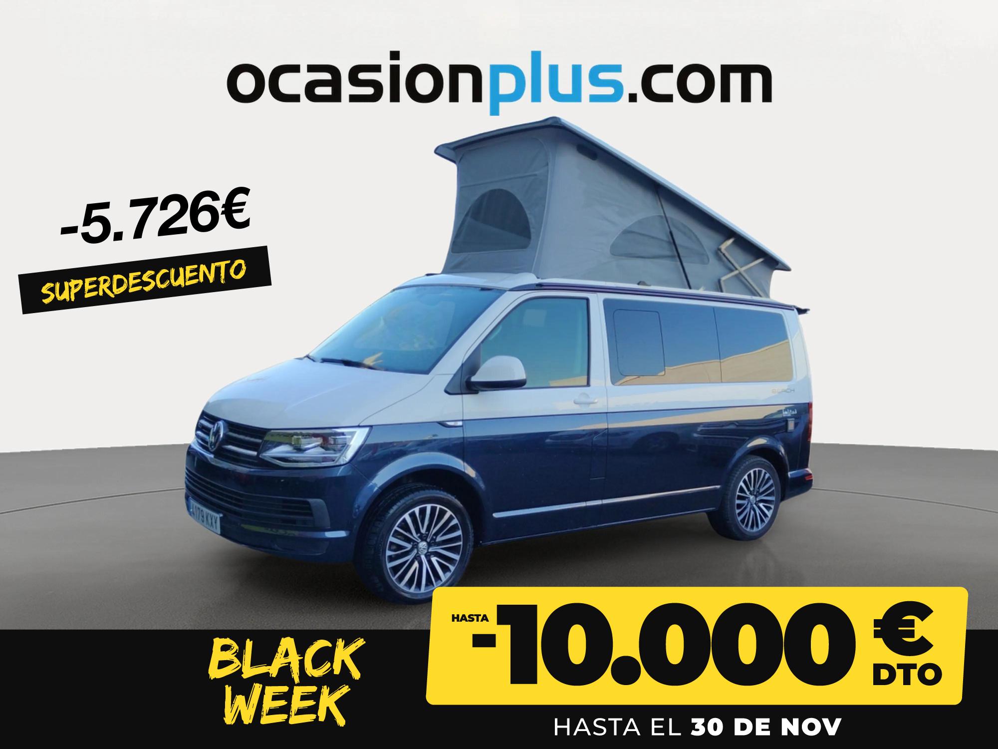 VOLKSWAGEN California (Beach 2.0 TDI BMT 4Motion 110 kW (150 CV) DSG) en Ma