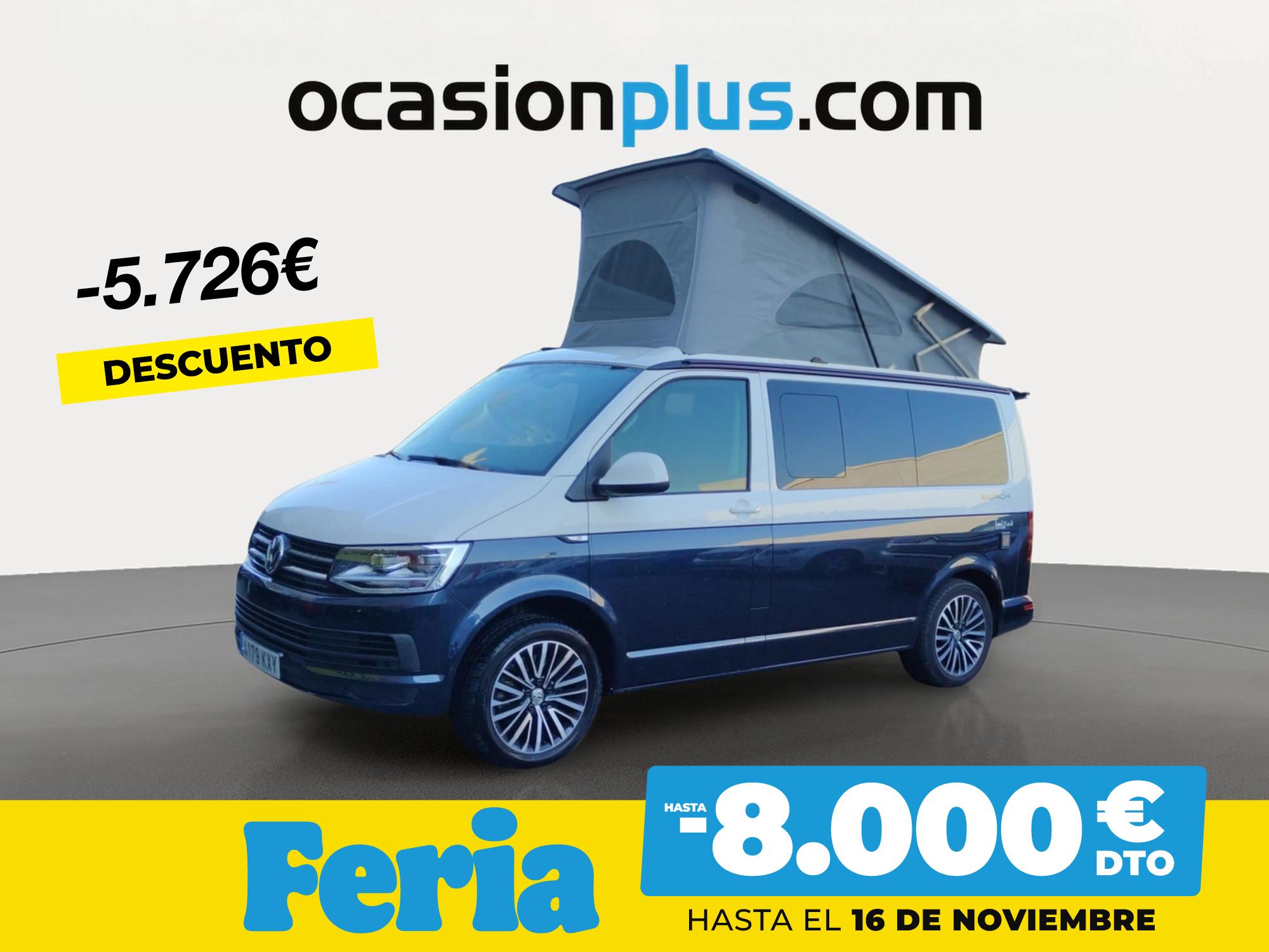VOLKSWAGEN California (Beach 2.0 TDI BMT 4Motion 110 kW (150 CV) DSG) en Ma