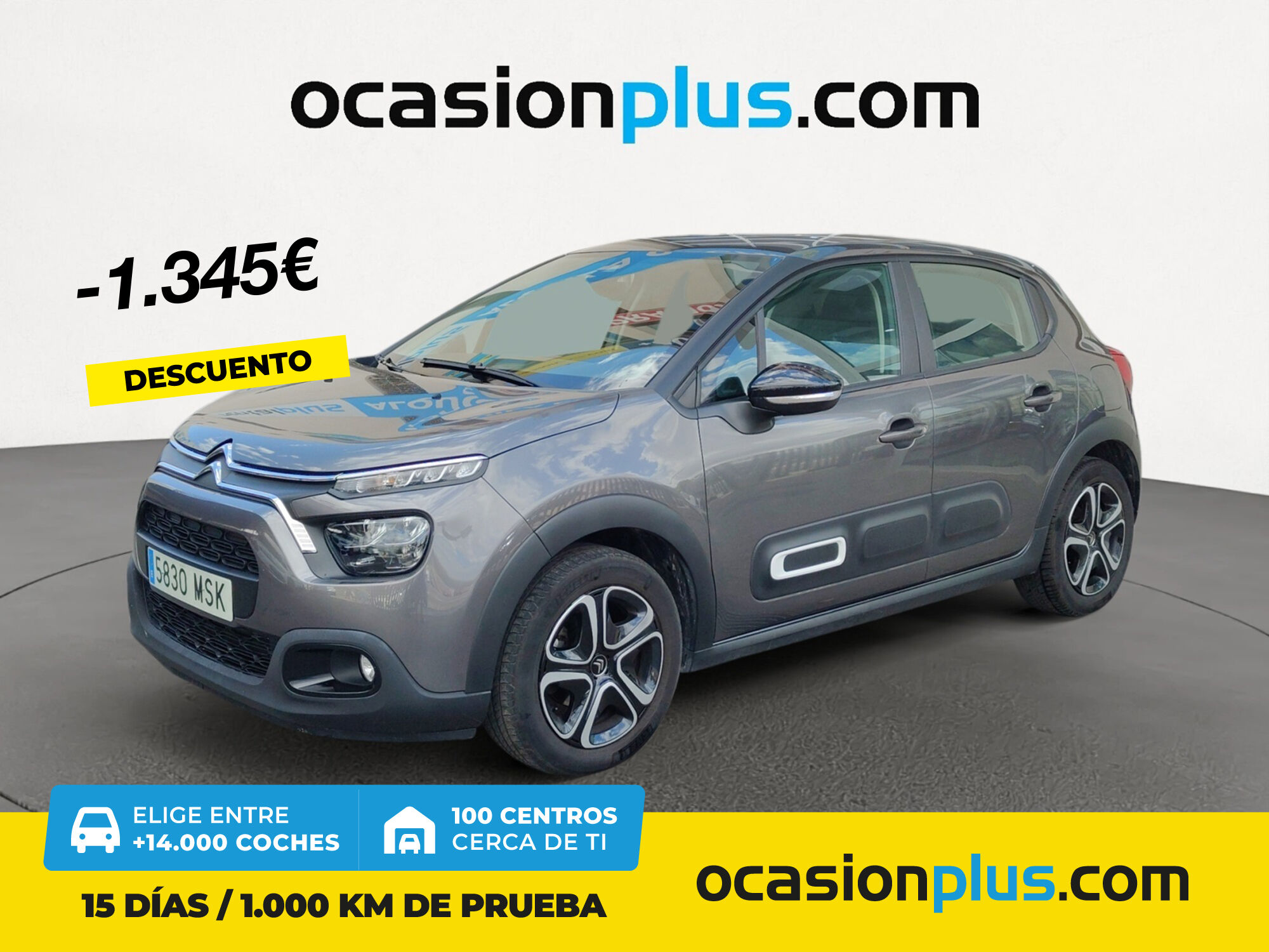 CITROEN C3 (BlueHDi 100 S&S Plus 75 kW (102 CV)) en Madrid