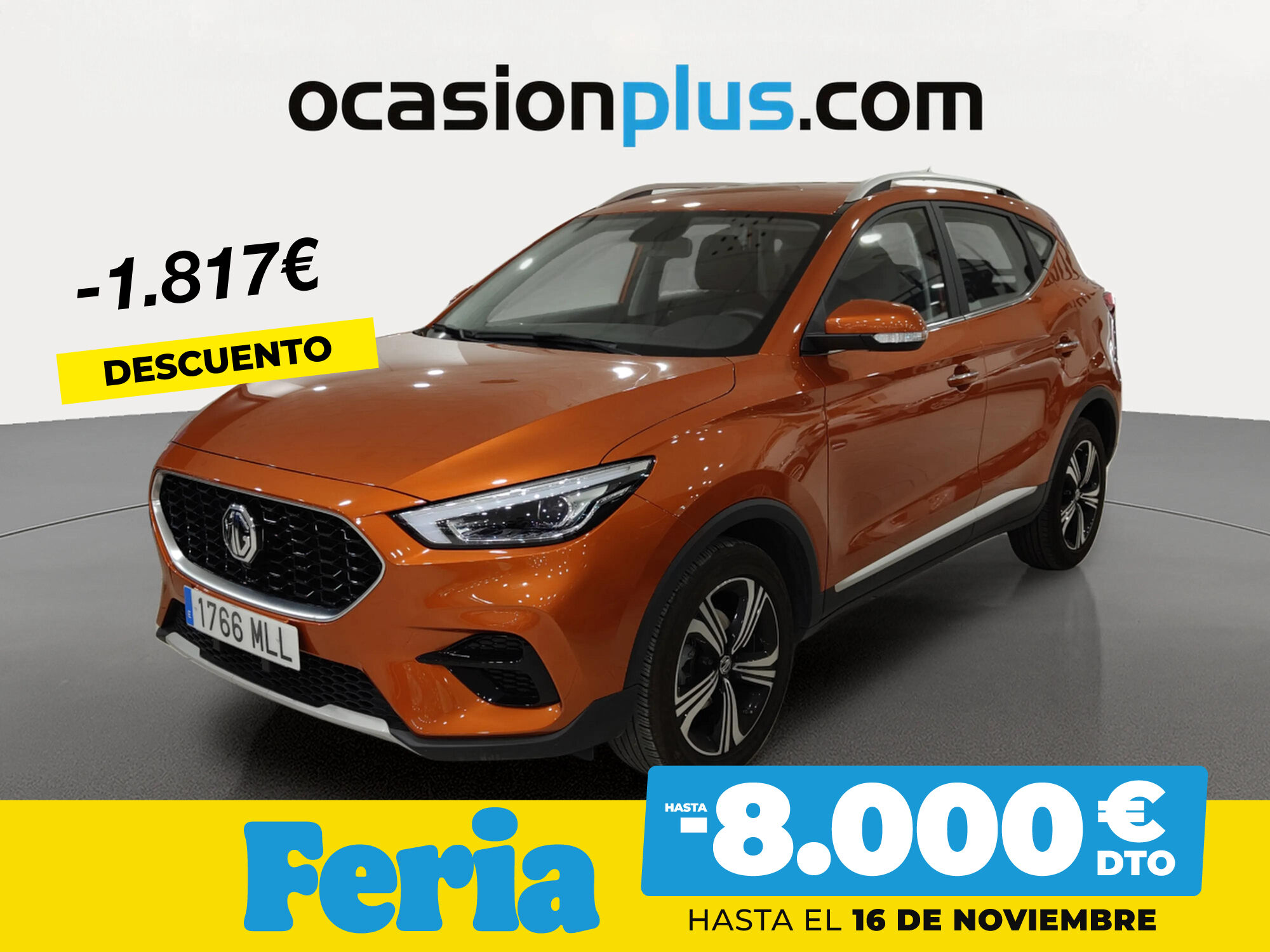 MG ZS (1.5 Comfort 78 kW (106 CV)) en Madrid