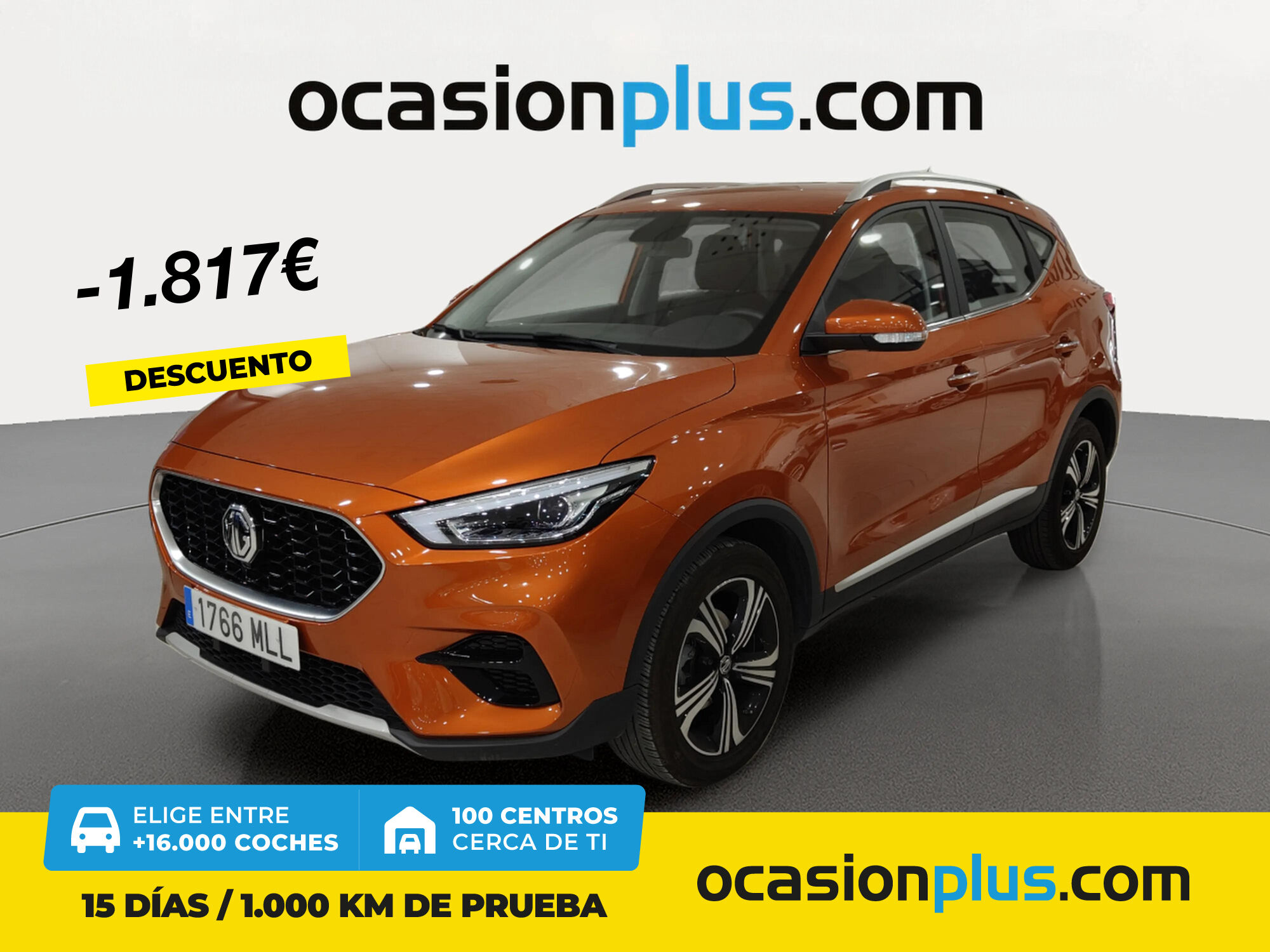 MG ZS (1.5 Comfort 78 kW (106 CV)) en Madrid