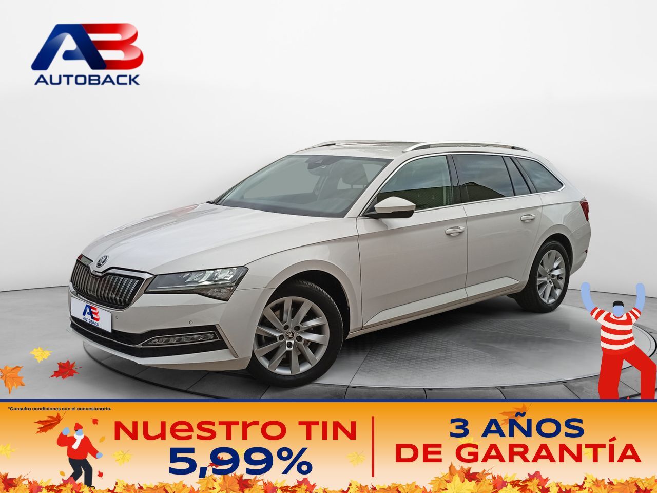 SKODA Superb (Combi Style 1.4 TSI iV P-HEV DSG) en Madrid