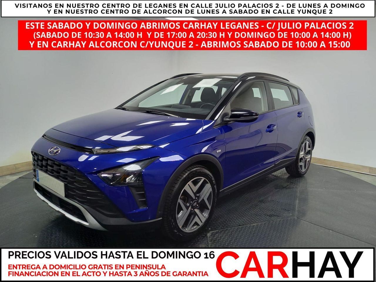 HYUNDAI Bayon (1.0T-GDI 48V INTRO 100CV) en Madrid