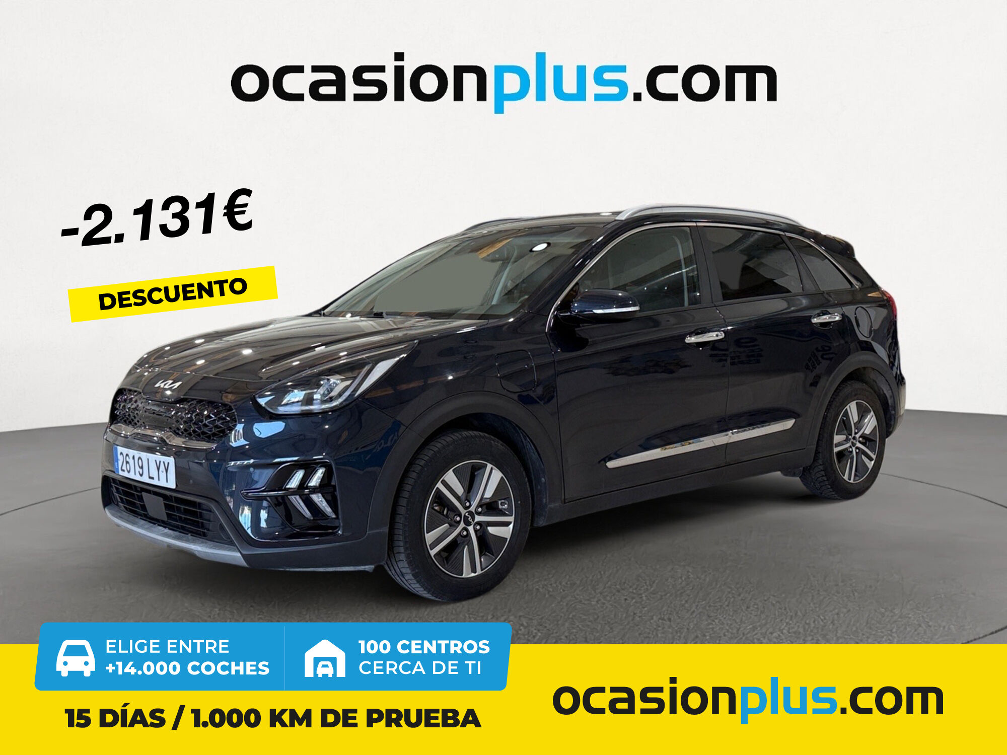 KIA Niro (1.6 GDi PHEV Híbrido Emotion 104 kW (141 CV)) en Madrid