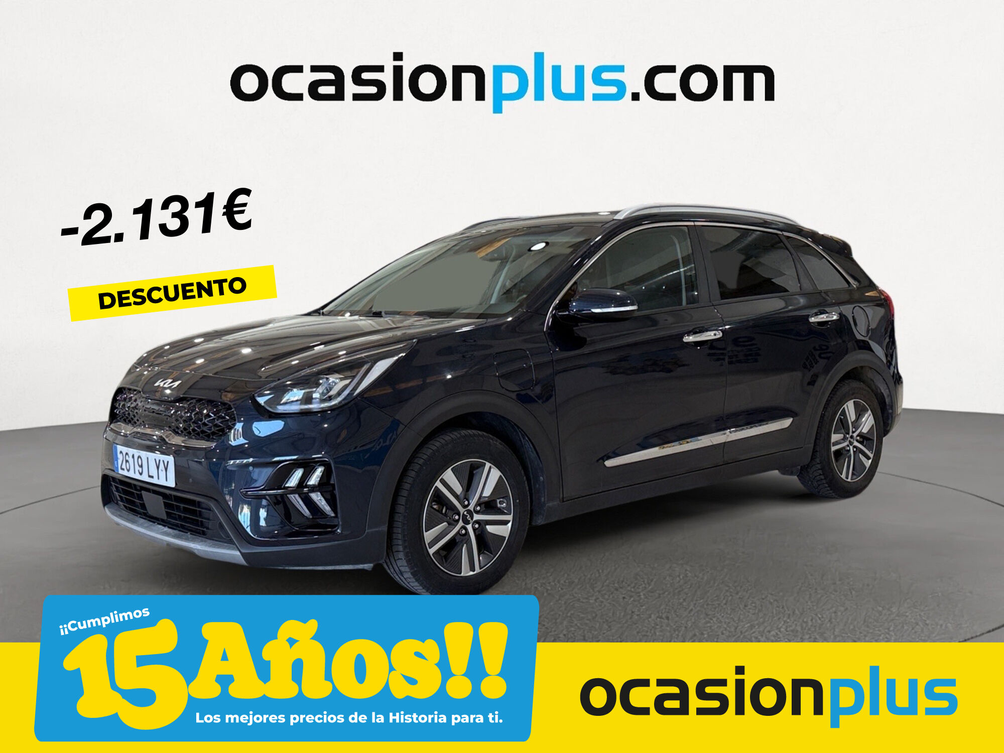 KIA Niro (1.6 GDi PHEV Híbrido Emotion 104 kW (141 CV)) en Madrid