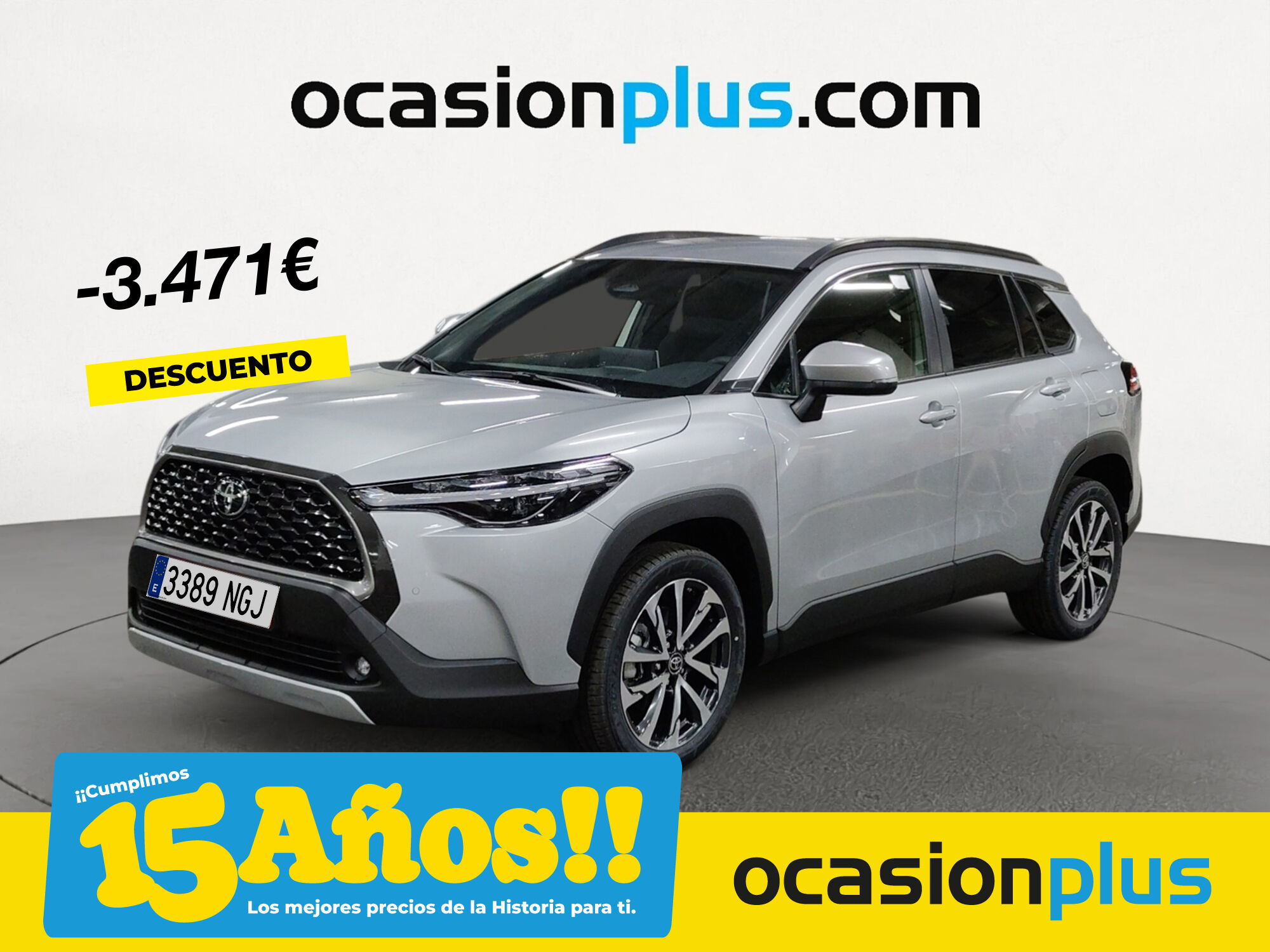 TOYOTA Corolla Cross (2.0l Style Plus Auto 145 kW (197 CV)) en Madrid