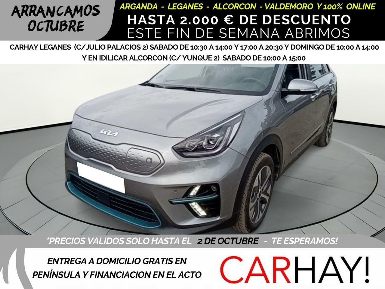 KIA Niro (150kW Emotion 204CV - 460KM AUTONOMIA) en Madrid