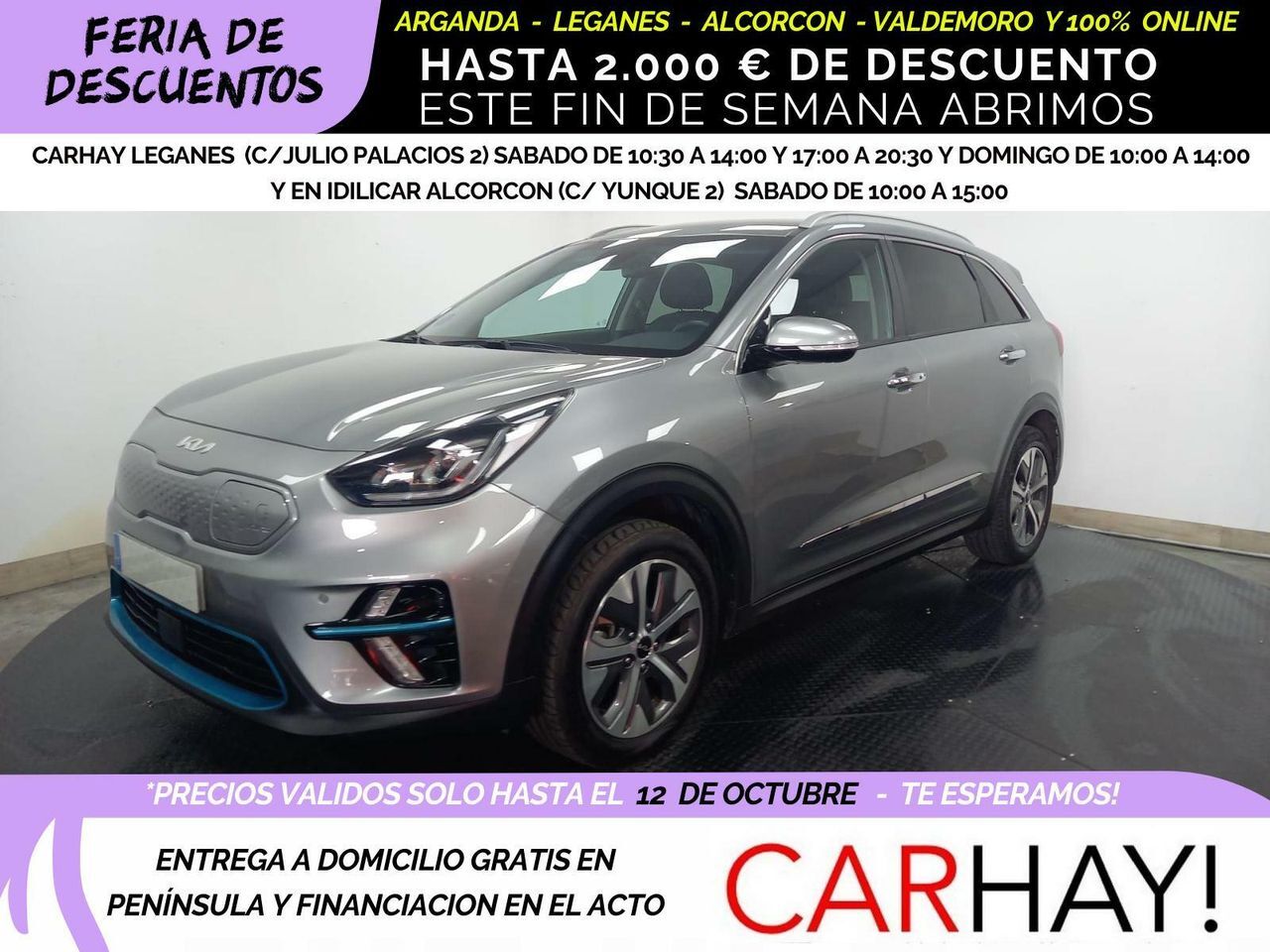 KIA Niro (150kW Emotion 204CV - 460KM AUTONOMIA) en Madrid