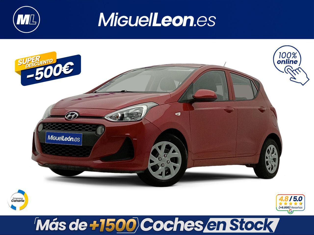 HYUNDAI i10 (1.2 Link) en Palmas, Las