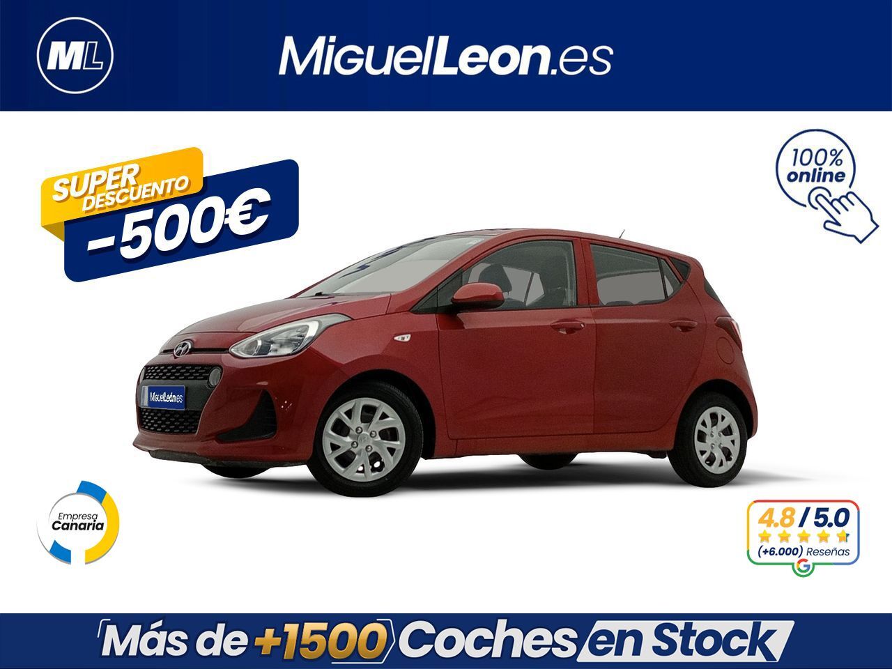 HYUNDAI i10 (1.2 Link) en Palmas, Las
