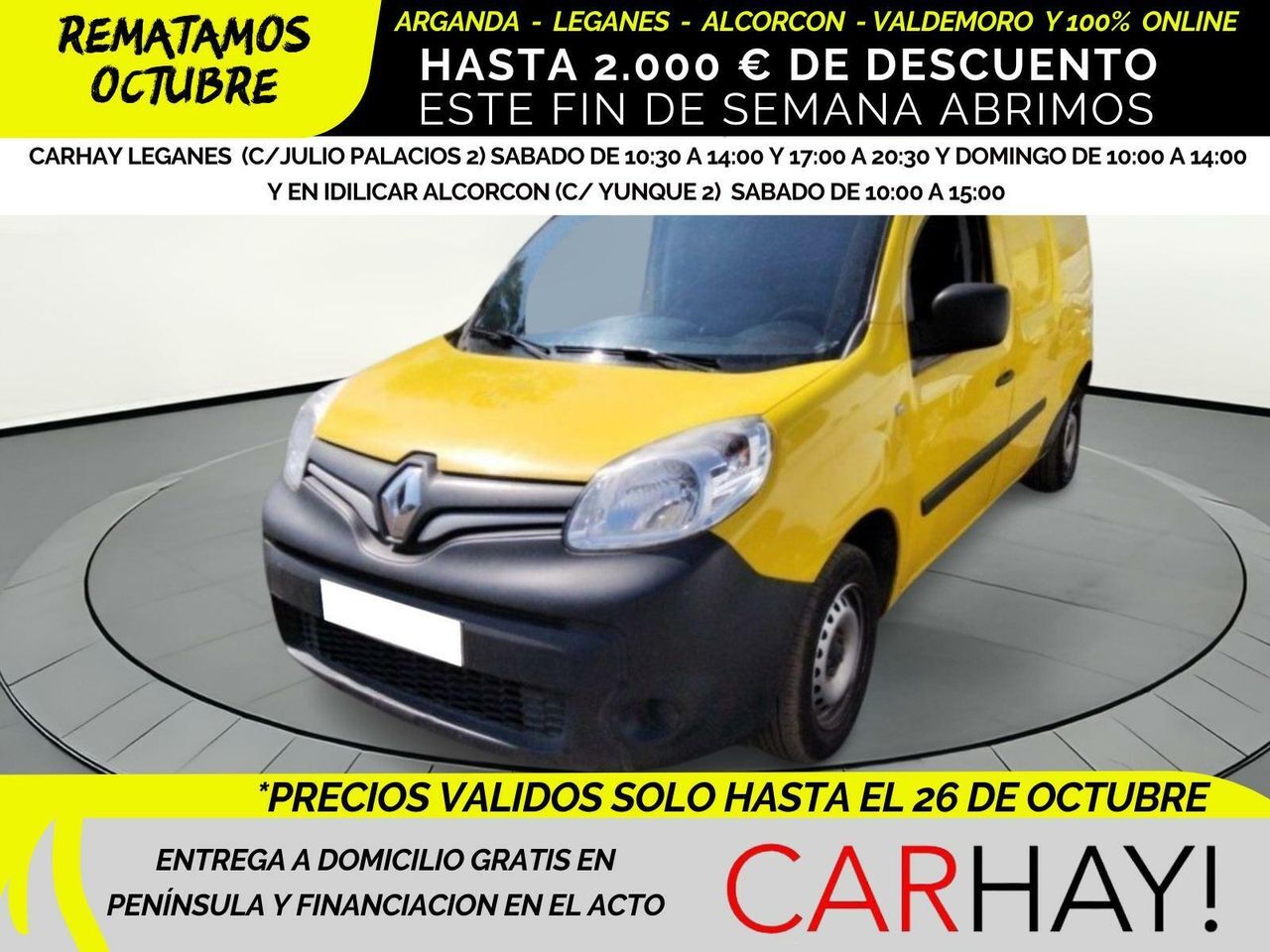 RENAULT Kangoo (EXPRESS Maxi 2p Blue dCi 70 kW (95CV)) en Madrid