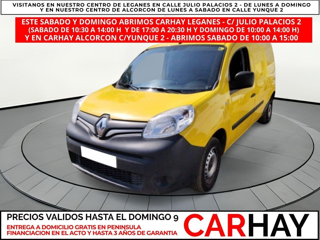 RENAULT Kangoo (EXPRESS Maxi 2p Blue dCi 70 kW (95CV)) en Madrid