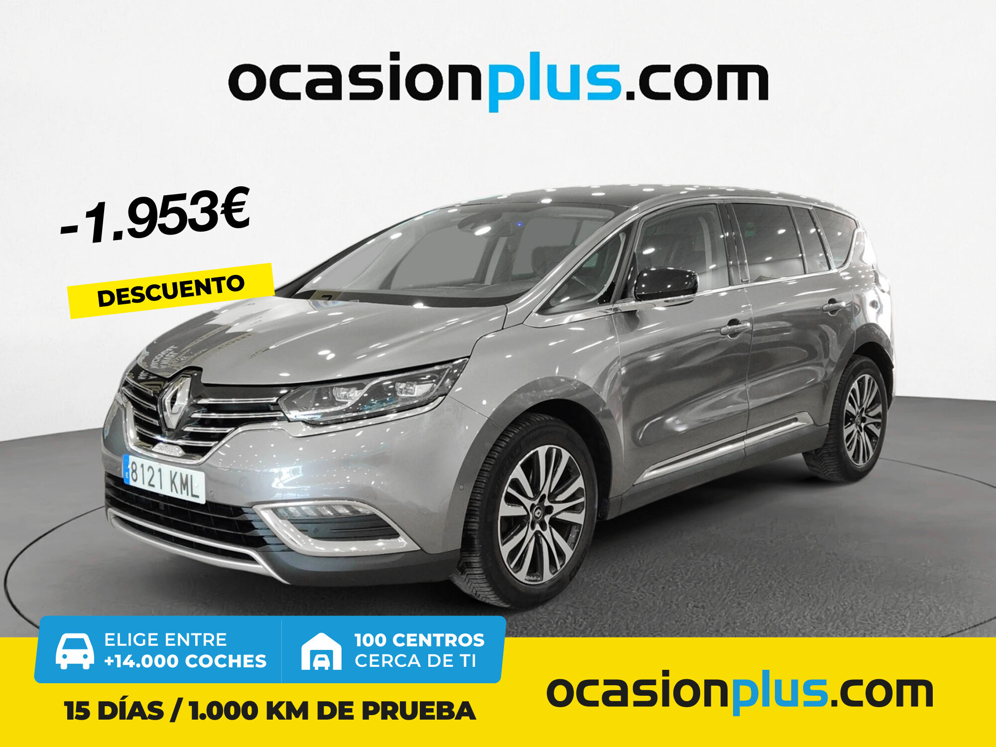 RENAULT Espace (1.6 dCi Energy Initiale Paris EDC 118 kW (160 CV)) en Madri
