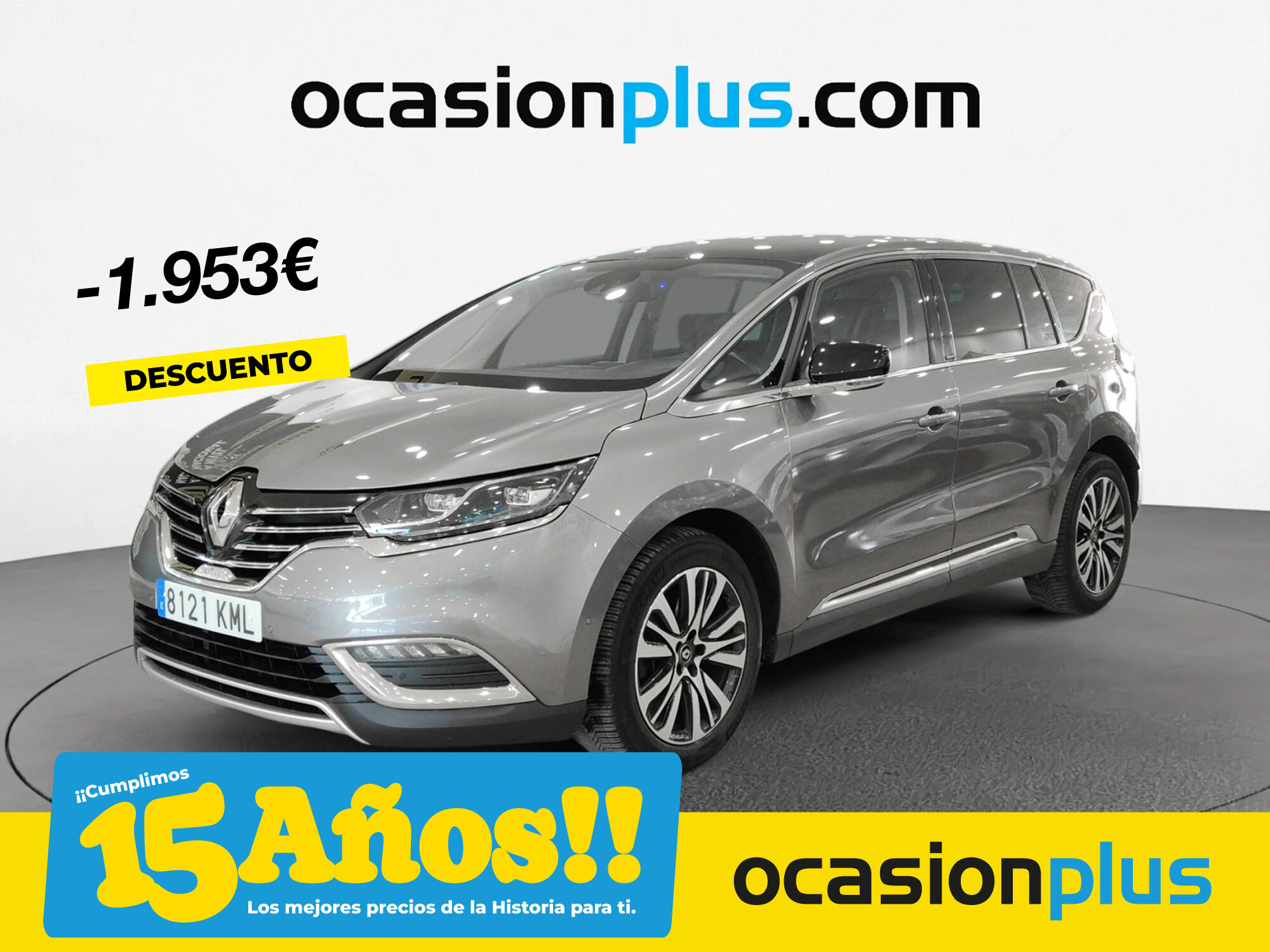RENAULT Espace (1.6 dCi Energy Initiale Paris EDC 118 kW (160 CV)) en Madri