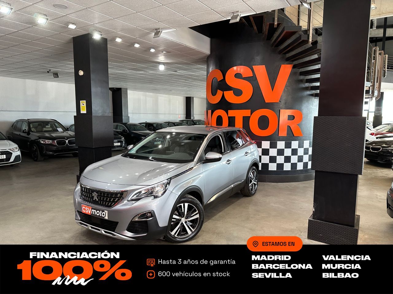 PEUGEOT 3008 (1.2 PURETECH 96KW (130CV) ALLURE S&S) en Madrid