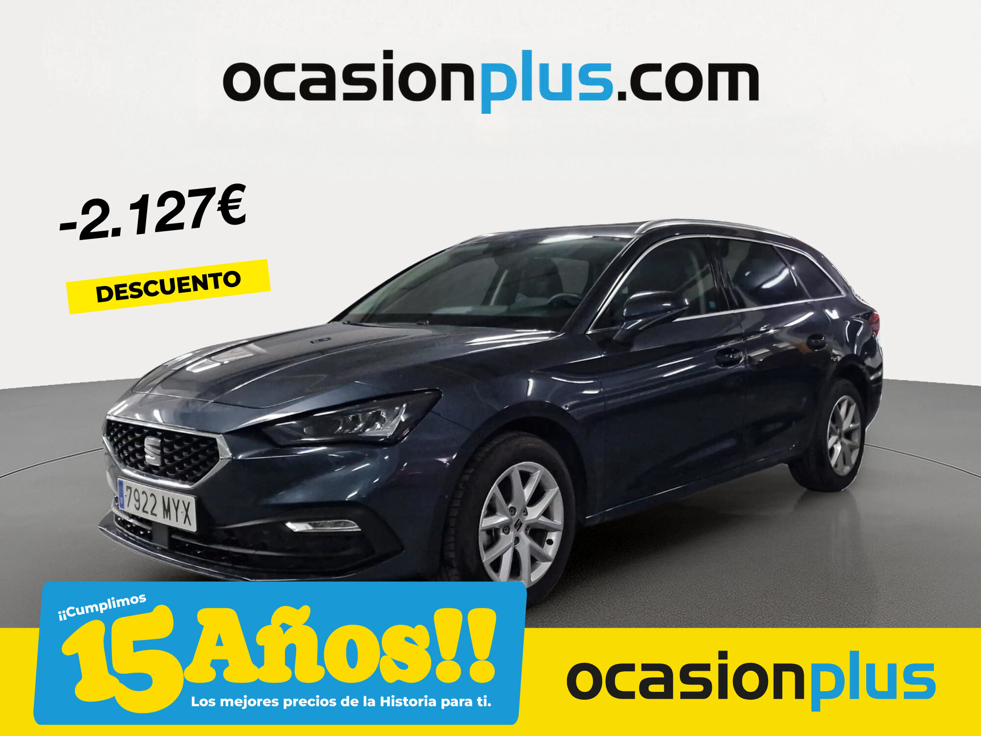 SEAT León (1.5 TSI Style 25 Aniversario 85 kW (115 CV)) en Madrid