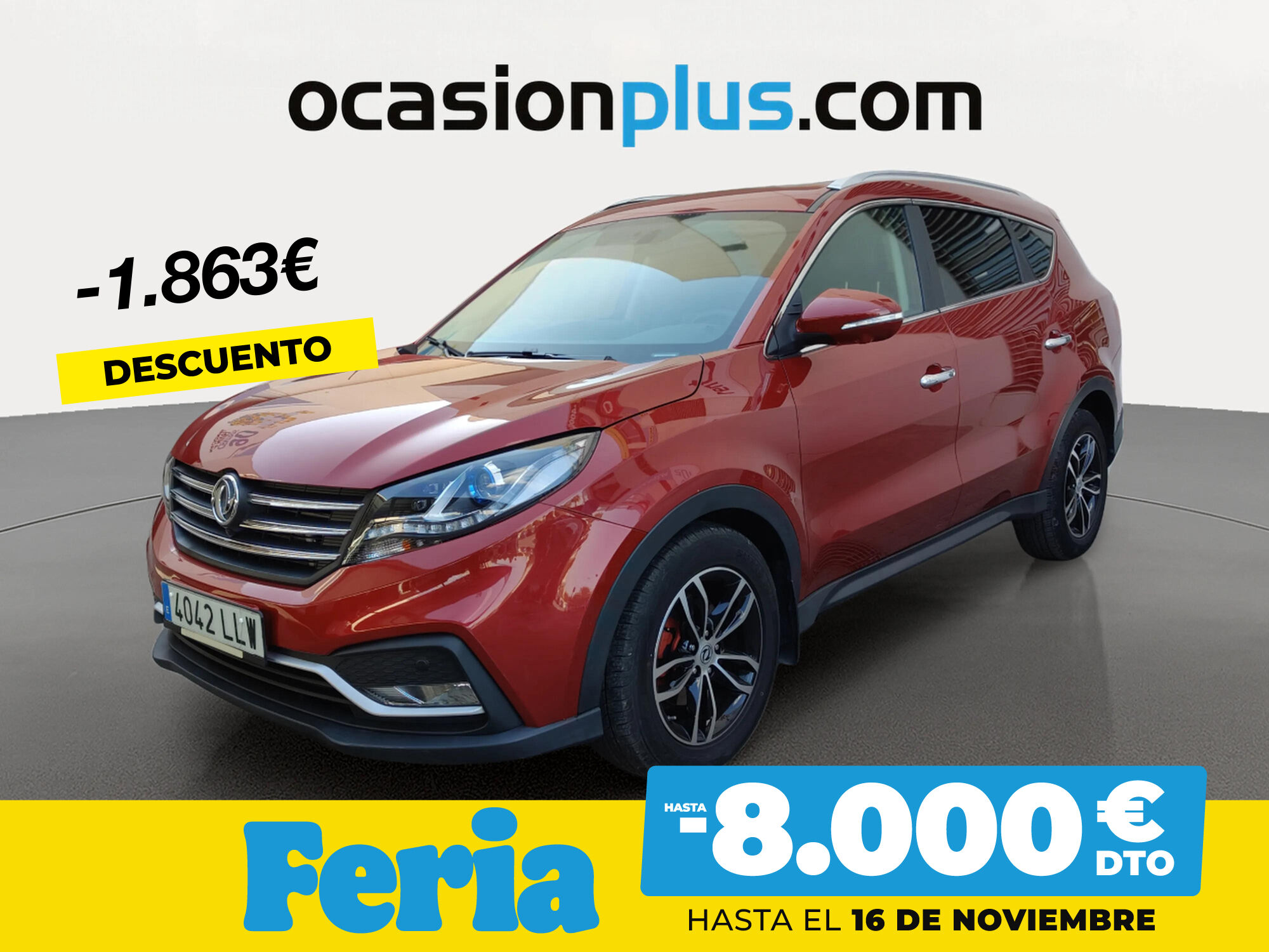 DFSK 580 (1.5 T Luxury 110 kW (149 CV)) en Madrid